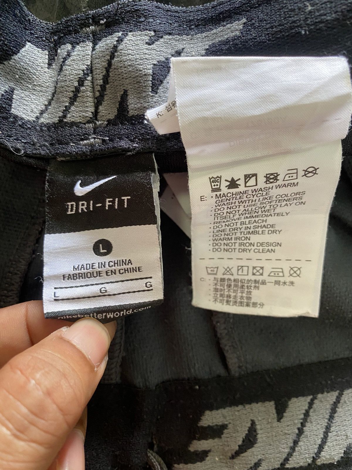 Billie Eilish × Nike 💥 VINTAGE NIKE 90S BAGGY WIDE LEG SWOOSH TRACK PANTS Y2K Size US 28 / EU 44 - 7 Thumbnail