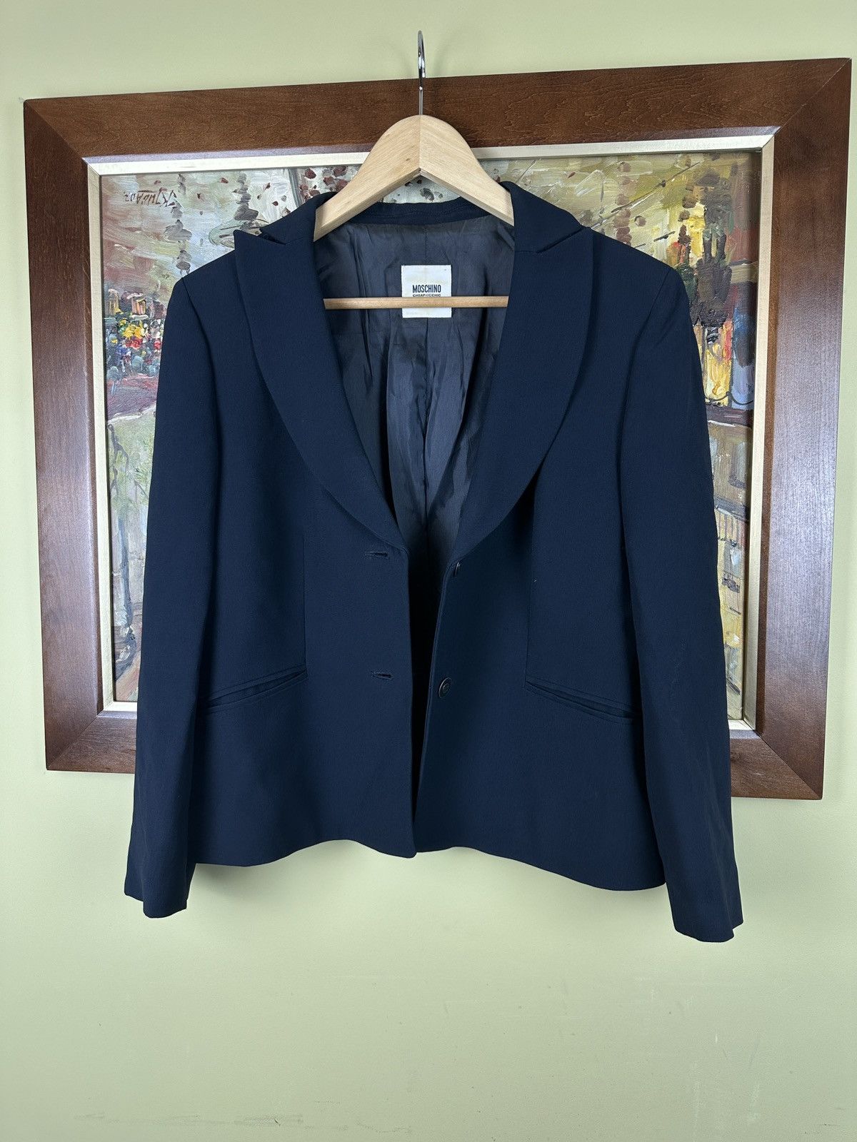 Designer × Moschino Moschink cheap and chic navy blazer Size M / US 6-8 / IT 42-44 - 6 Thumbnail