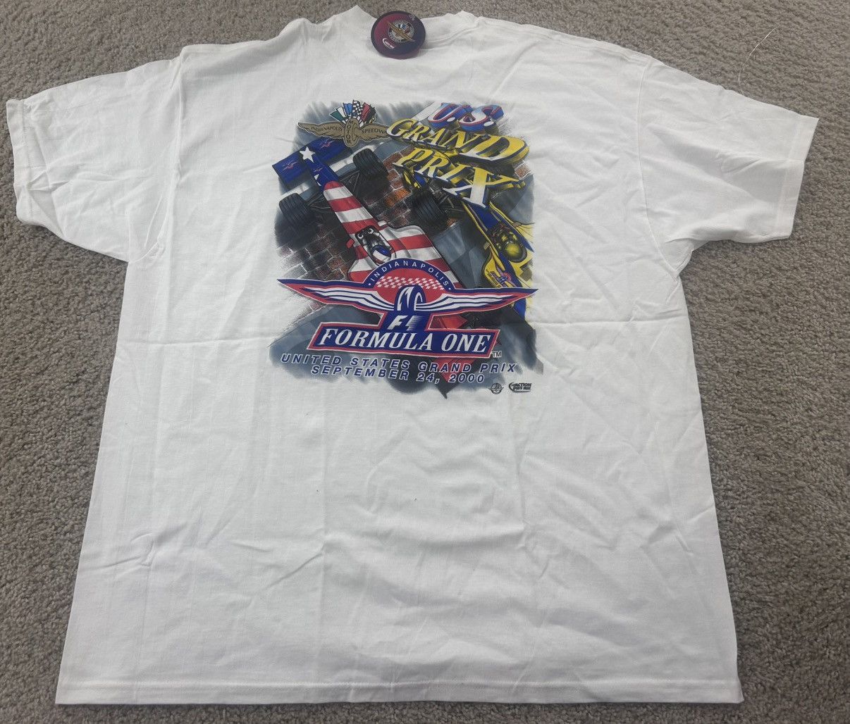 Chase Authentics Chase Authentics vintage deadstock formula 1 AOP shirt 2XL Size US XXL / EU 58 / 5 - 5 Thumbnail