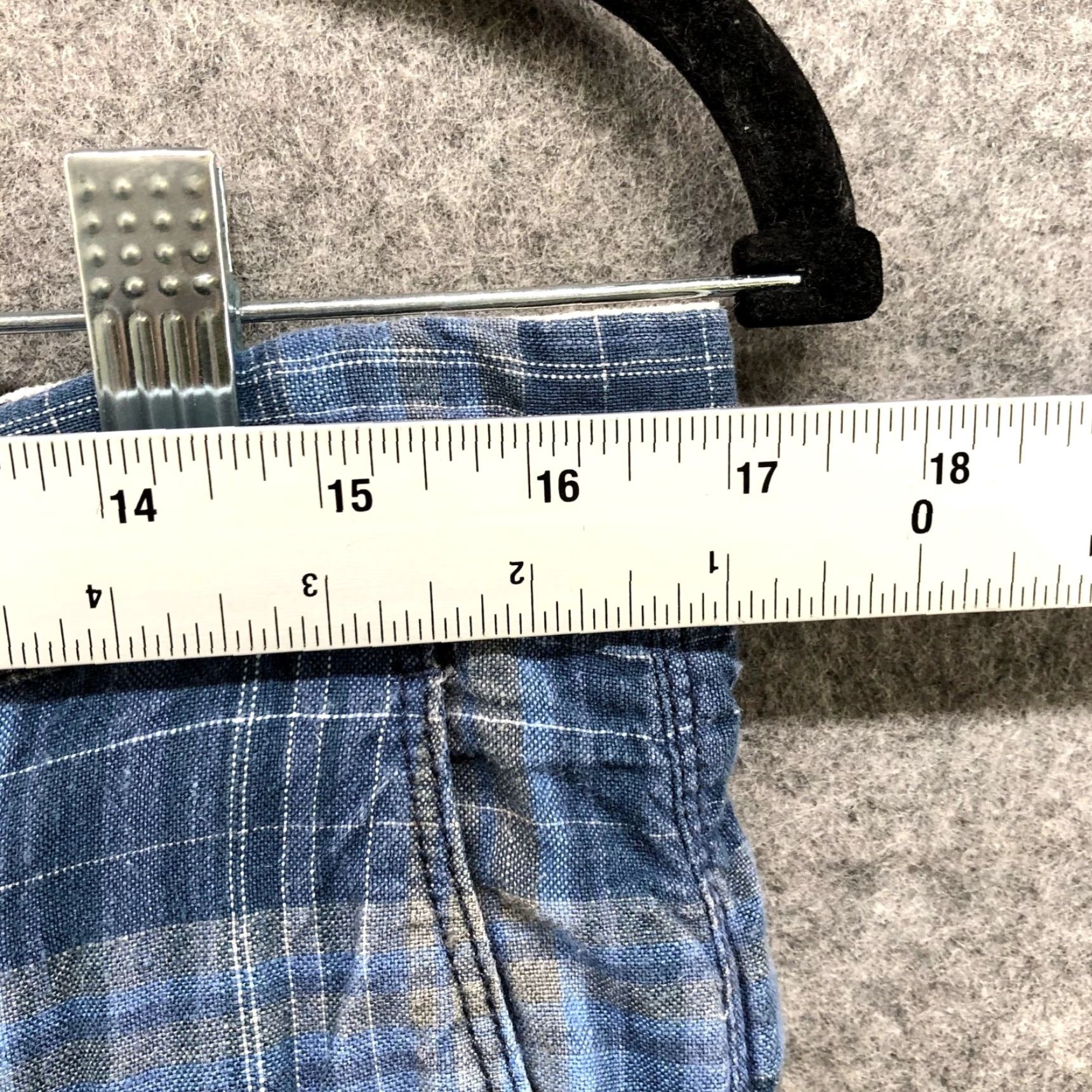 Tommy Bahama Tommy Bahama Silk Linen Shorts Mens 34 Blue Plaid 10'' Inseam Summer Beach Hawaii Casual Travel Size US 34 / EU 50 - 5 Thumbnail
