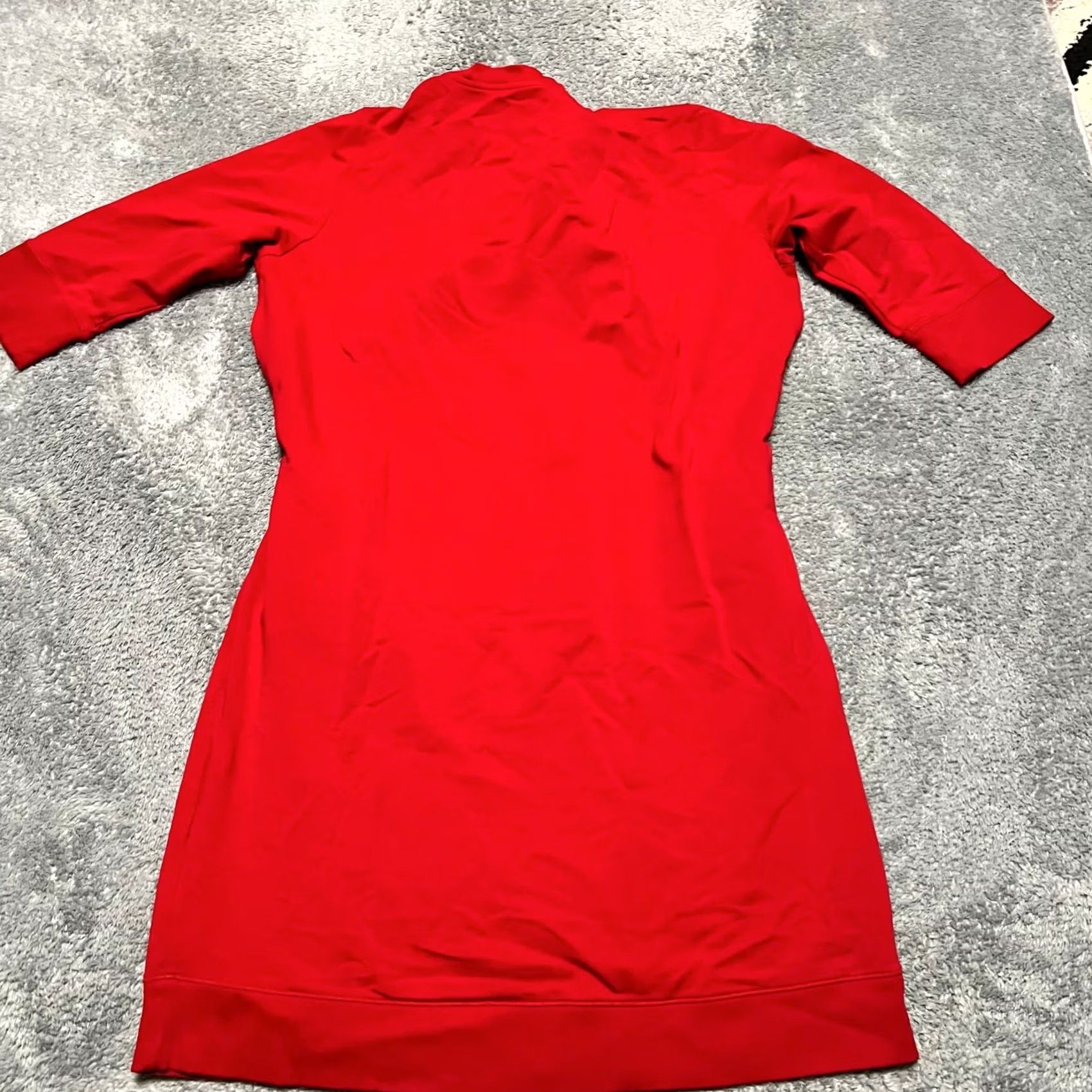 Vintage Universal Standard Dress Womens 14 Red Misa Jersey Women Size Belted Size XL / US 12-14 / IT 48-50 - 4 Thumbnail