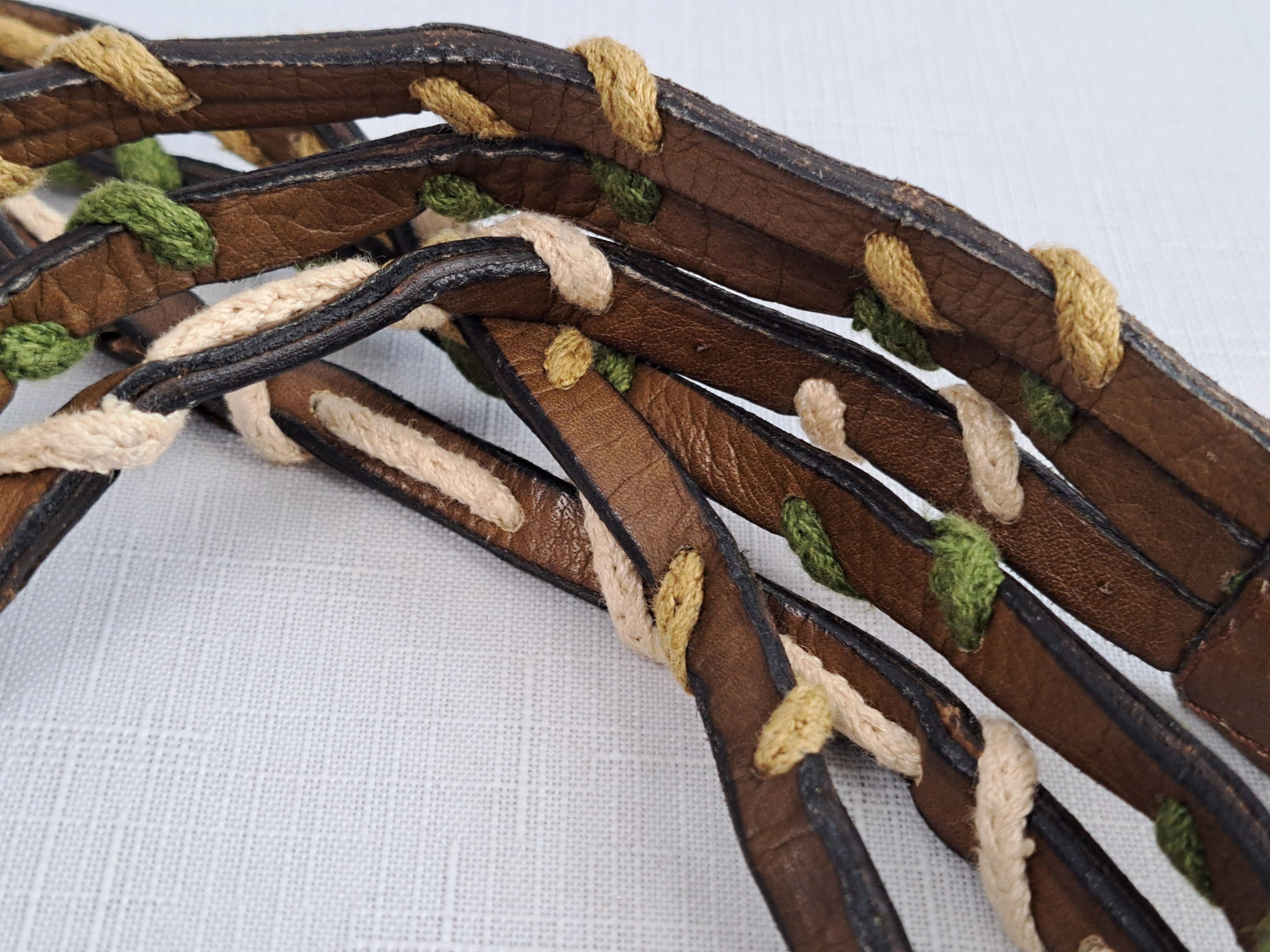 Missoni Vintage 70s Missoni leather belt. Size ONE SIZE - 7 Thumbnail