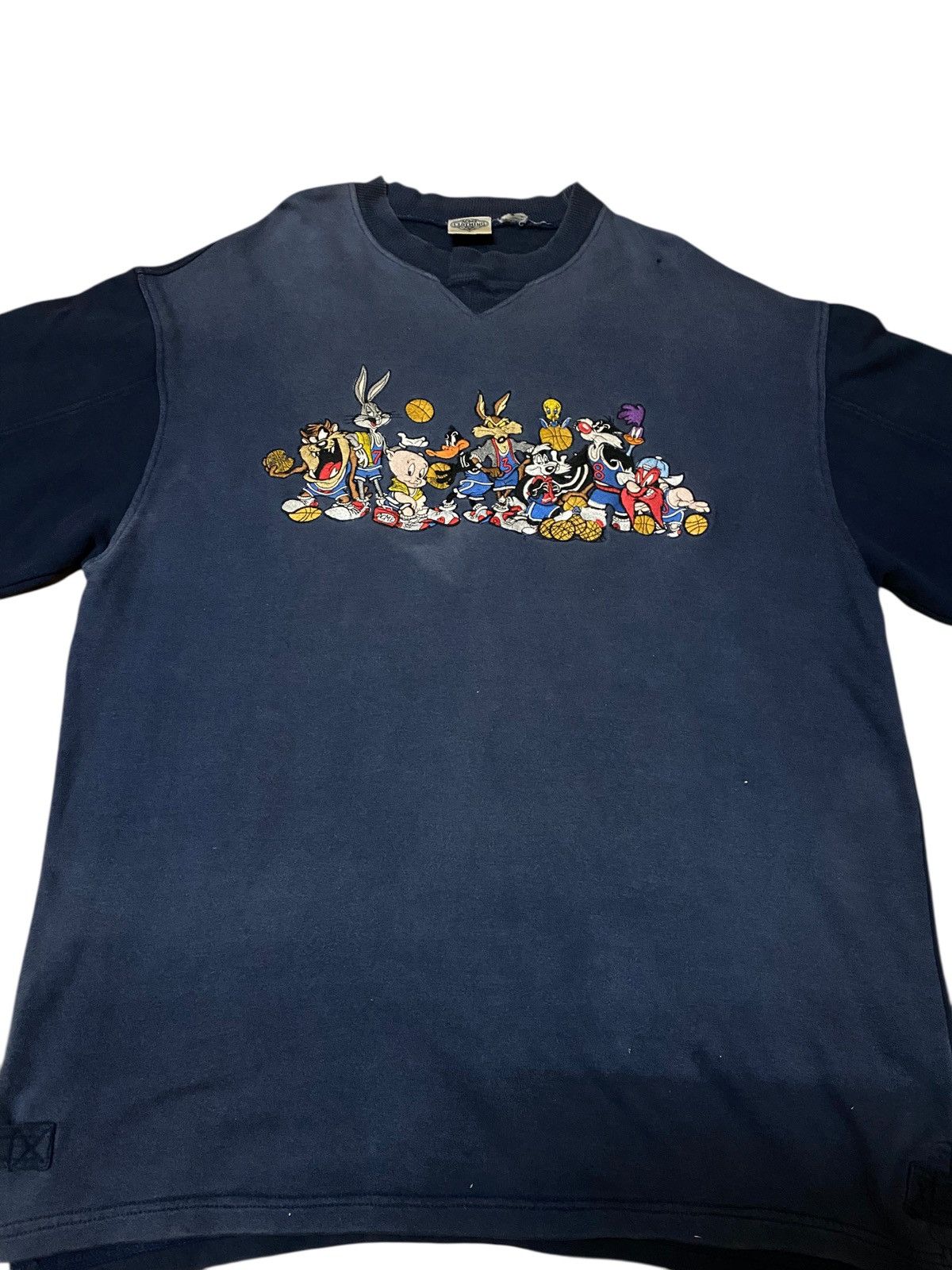 Warner Bros Vintage 1991 Warnes Bros Tazmania Bugs Bunny Etc Sweatshirt Size US XL / EU 56 / 4 - 2 Thumbnail
