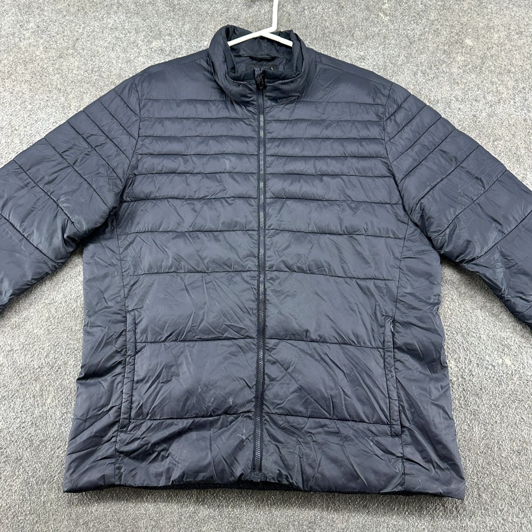 Oakley Oakley Jacket Mens L Black Puffer Full Zip Regular Fit Lined Polyester Insulated Size US L / EU 52-54 / 3 - 3 Thumbnail