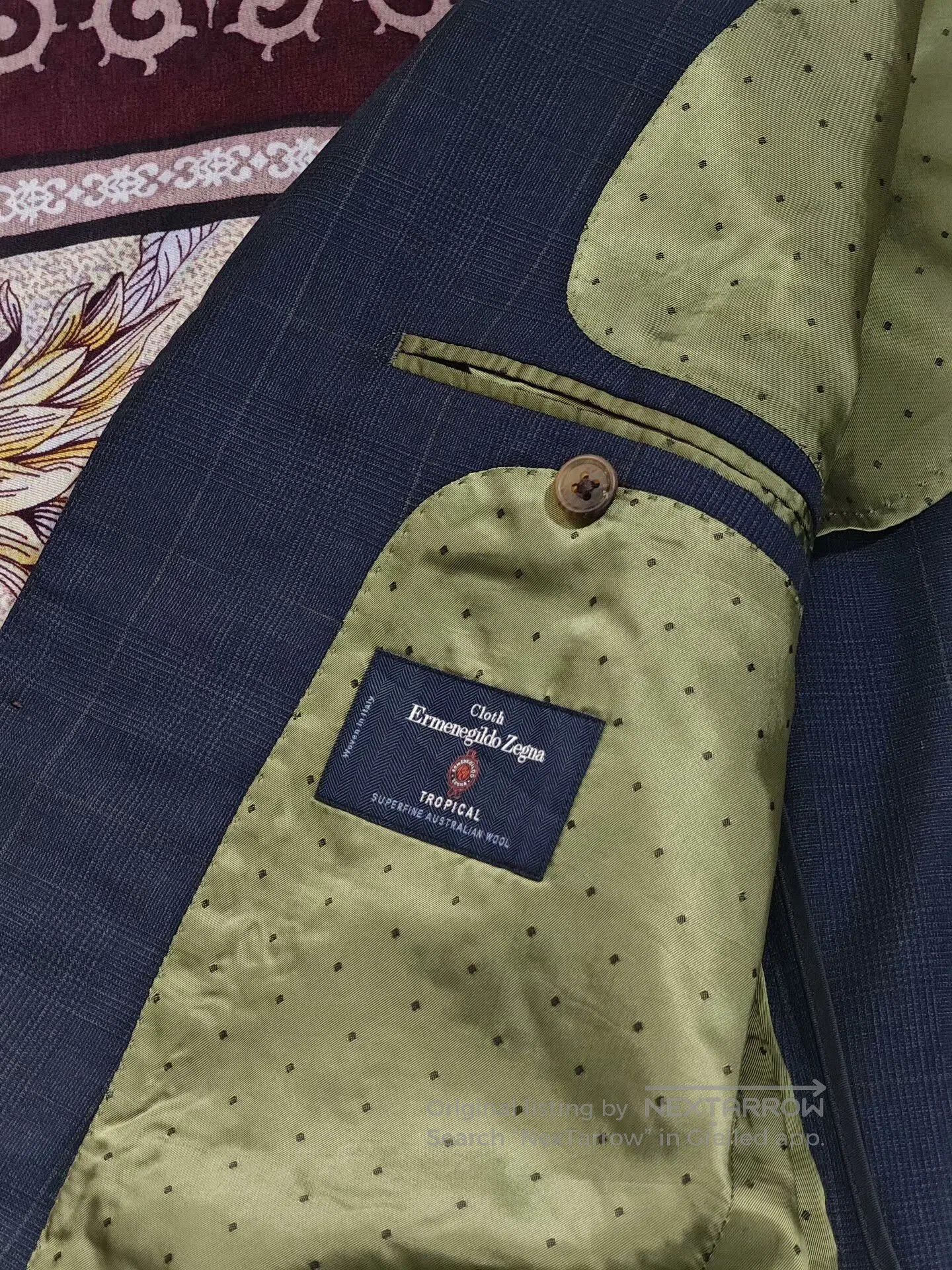 Ermenegildo Zegna Italian Zegna Wool Blazer Custom Suit. Size US S / EU 44-46 / 1 - 7 Thumbnail