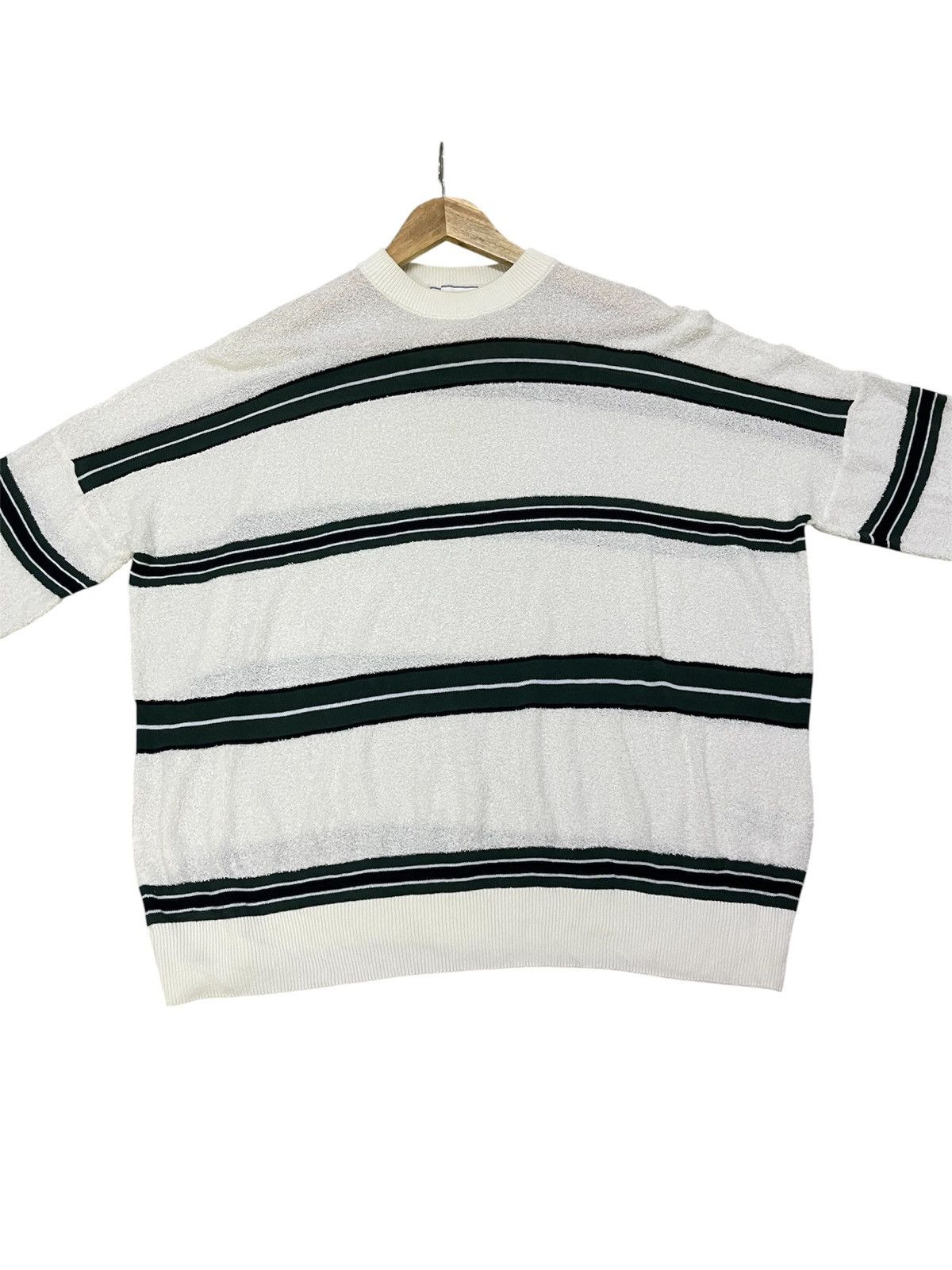 AMI Ami x Alexandre Mattiussi Striped Knit Sweater Size US XL / EU 56 / 4 - 7 Thumbnail