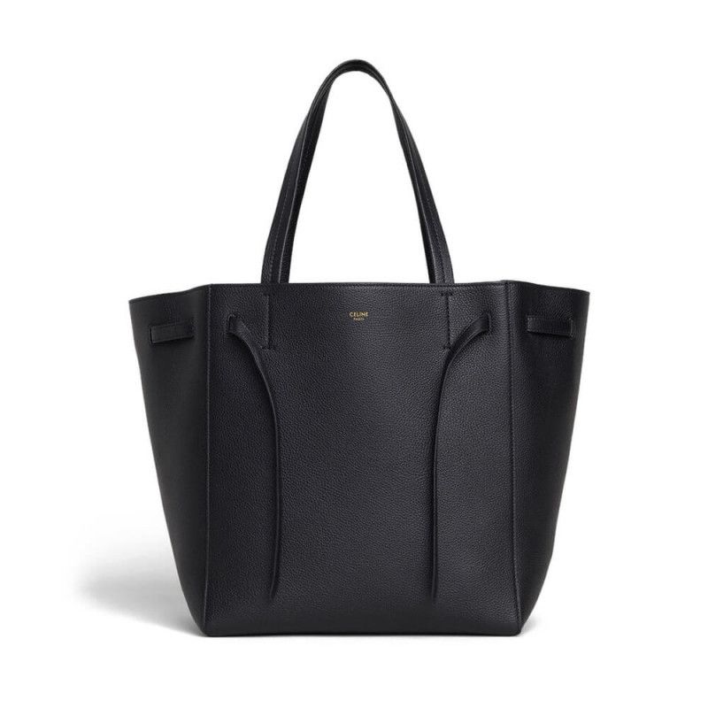 Celine o1bcso1str1024 Size: OS / Cabas Small Tote Bag in Black Size ONE SIZE - 1 Thumbnail