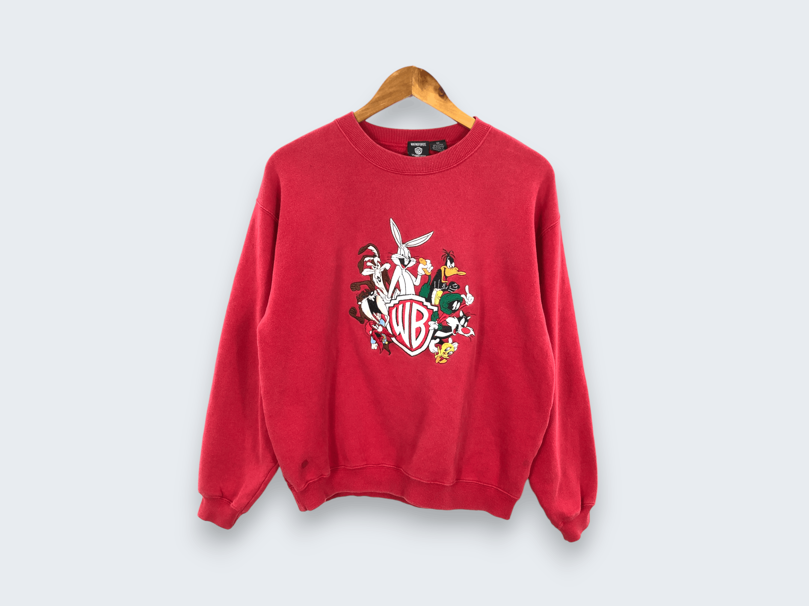Vintage × Warner Bros Vintage Looney Tunes Character Sweatshirt Size US XS / EU 42 / 0 - 1 Thumbnail