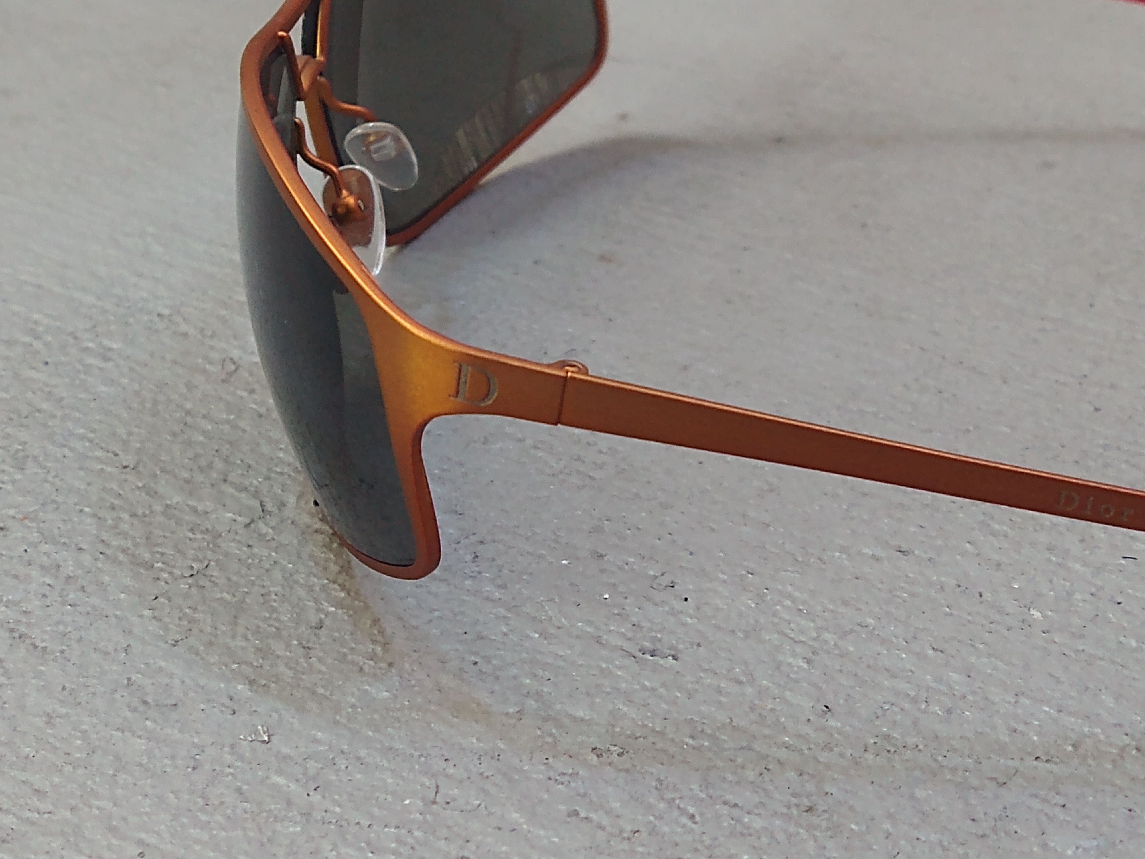 Dior Christian Dior Sunglasses Orange Pink Sports Wrap Y2K Size ONE SIZE - 6 Thumbnail