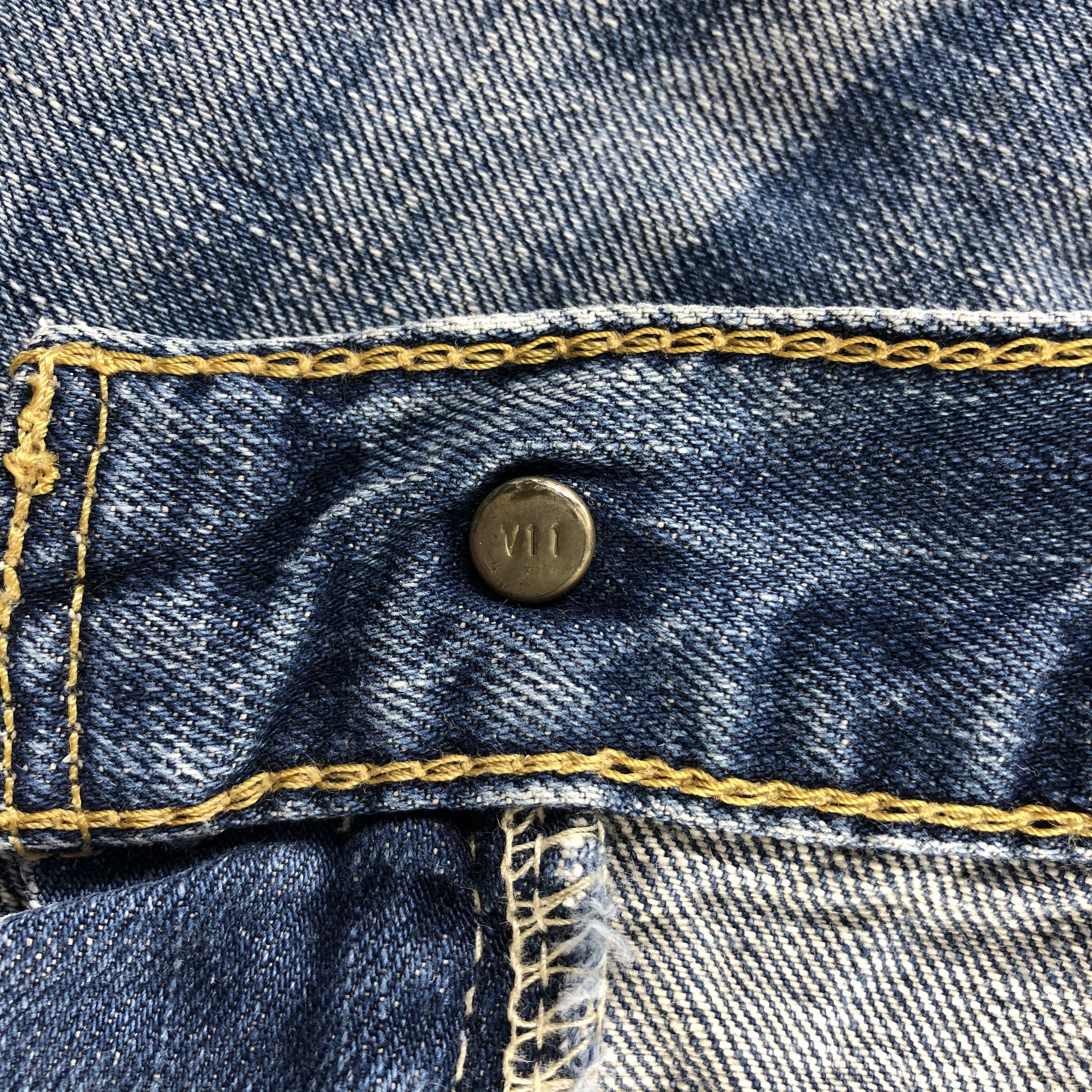 Levi's Vintage Levis 502 Jeans Faded Blue Denim KJ1304 Size US 31 - 11 Thumbnail