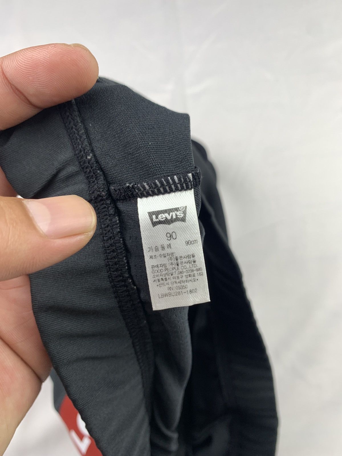 Levi's Levi's Strauss San Fransisco Black Big Logo Sports Bra Size M / US 6-8 / IT 42-44 - 8 Thumbnail