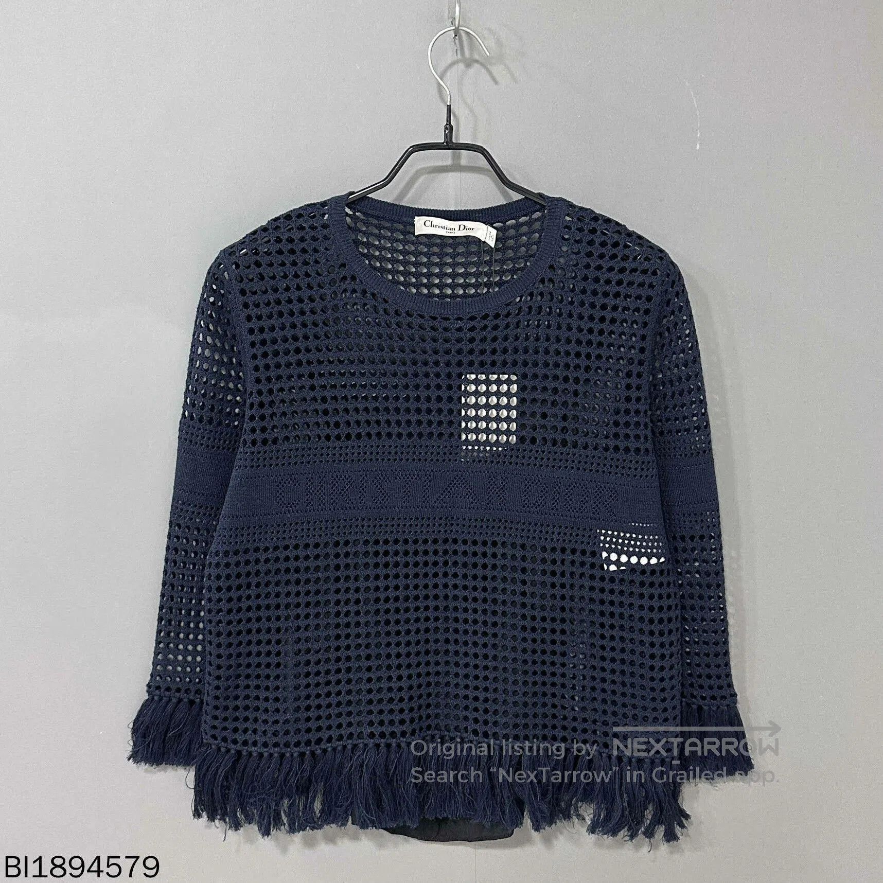 Dior christian dior lace fringe top. Size US M / EU 48-50 / 2 - 1 Thumbnail