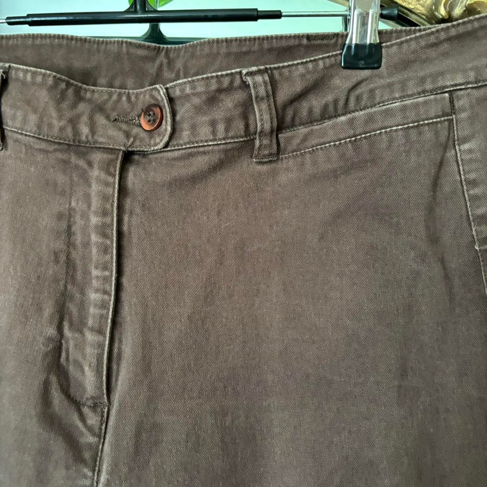 Woolrich Woolen Mills Vintage Woolrich Espresso Brown Trouser Pants 12 90s fall Size 30" / US 8 / IT 44 - 2 Thumbnail