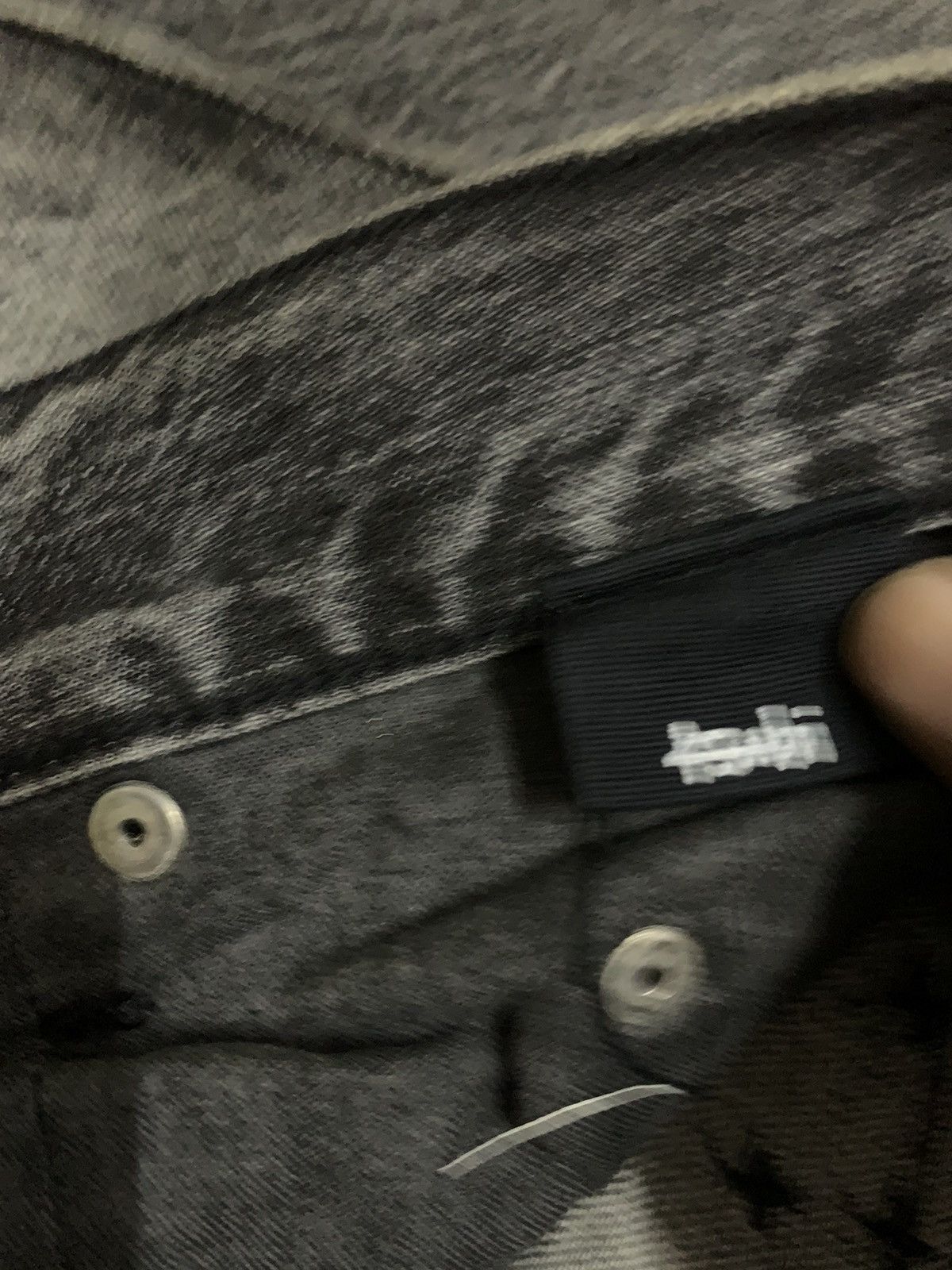 Ksubi 💥Avant-Garde Ksubi Black Denim Size US 37 - 8 Thumbnail