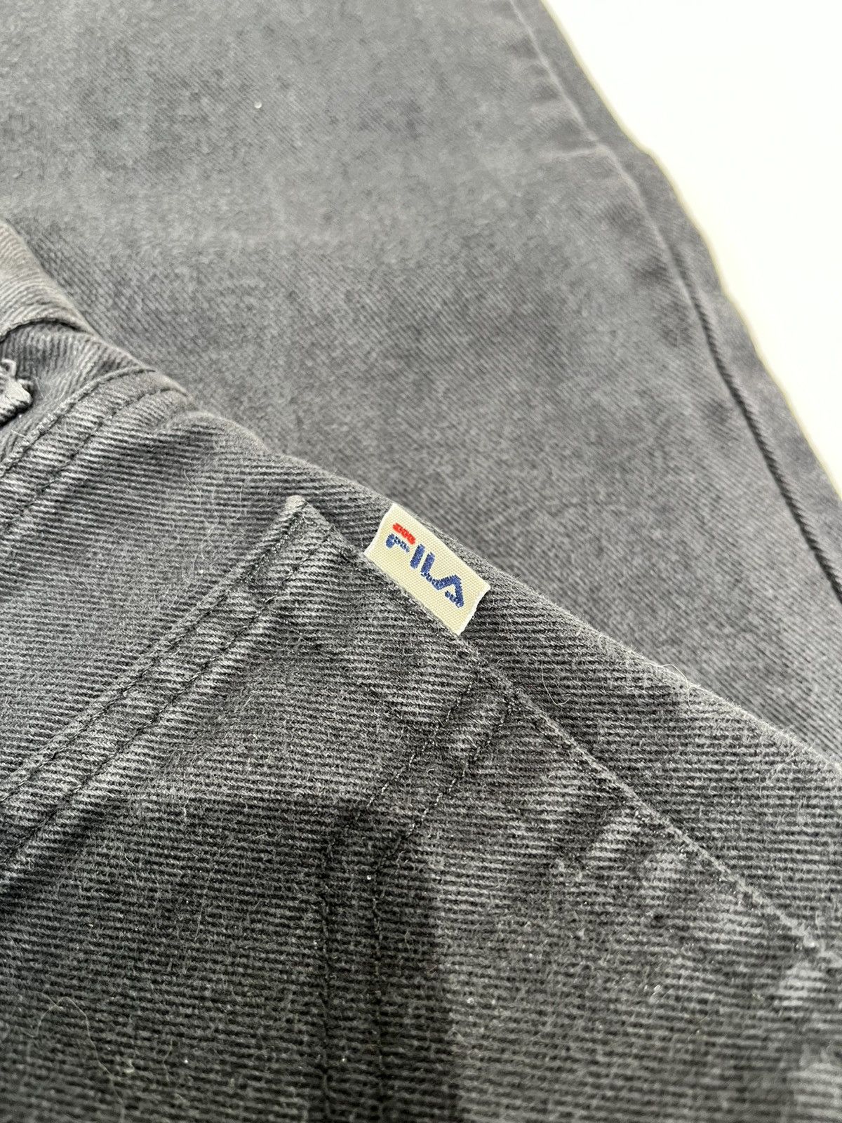 Fila Denim Jeans Black (W) Size 28" / US 6 / IT 42 - 4 Thumbnail