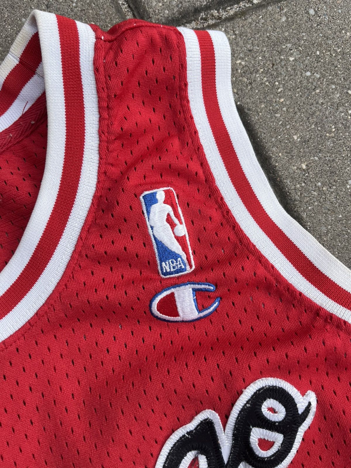 Champion × NBA × Vintage Jersey champion vintage Pippen 33 1991/1992 rare Size US S / EU 44-46 / 1 - 5 Thumbnail