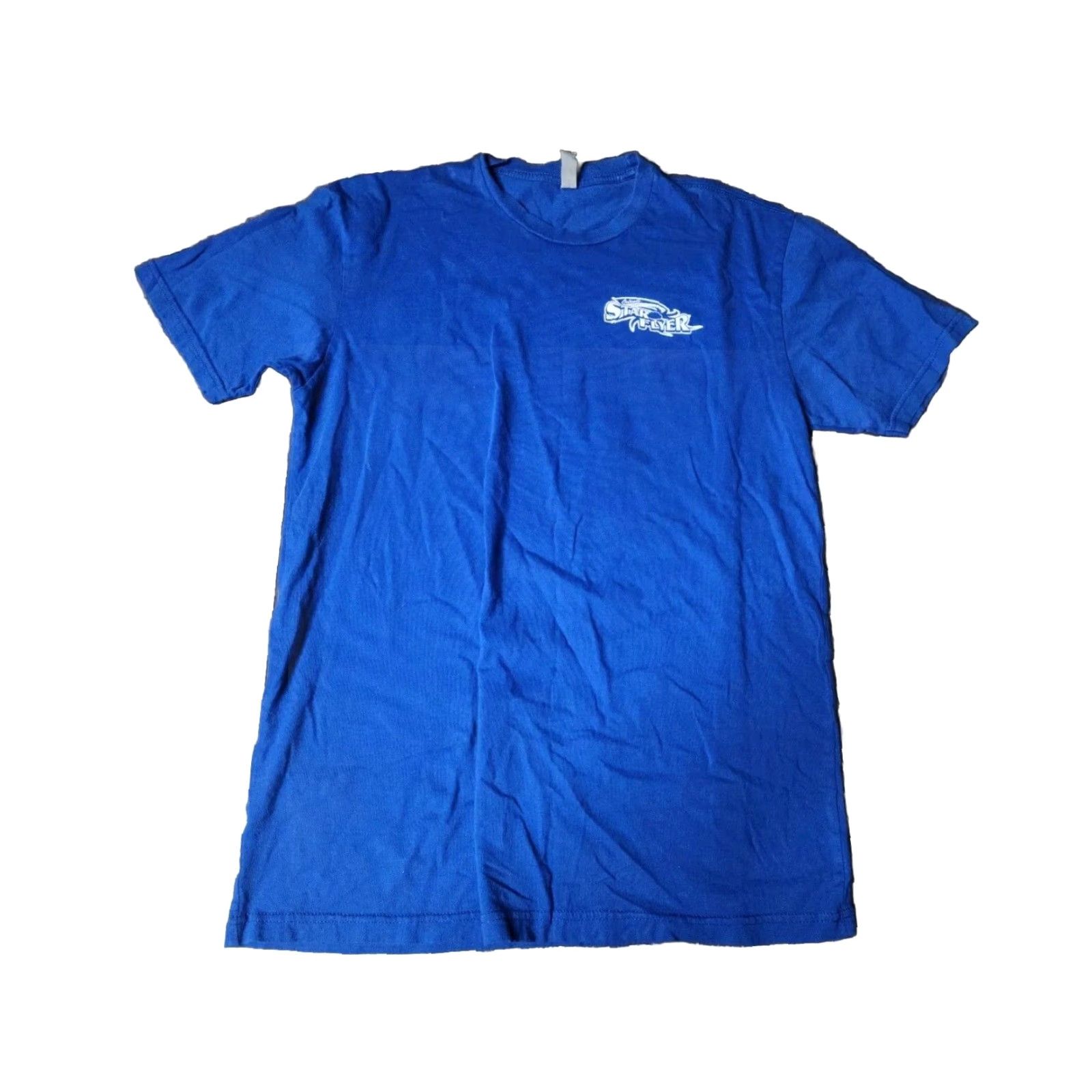 Next Level Starflyer World's Tallest Swing Ride Double Sided T Shirt Blue Next Level Adult Unisex Large Size US L / EU 52-54 / 3 - 2 Thumbnail