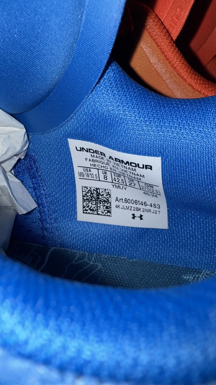 Under Armour Curry 12 What The Bay Size US 9 / EU 42 - 8 Thumbnail