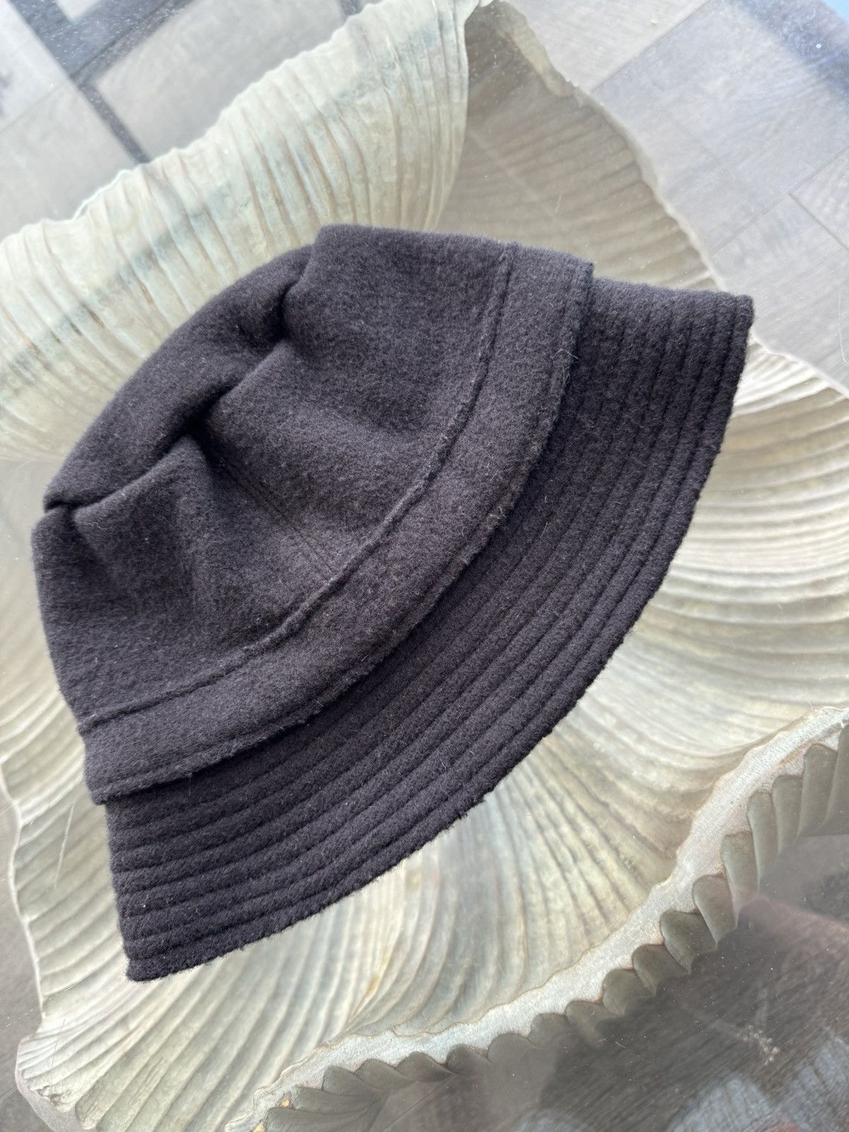 image of Kapital Wool Bucket Hat (58Cm~60.5Cm) in Black, Men's