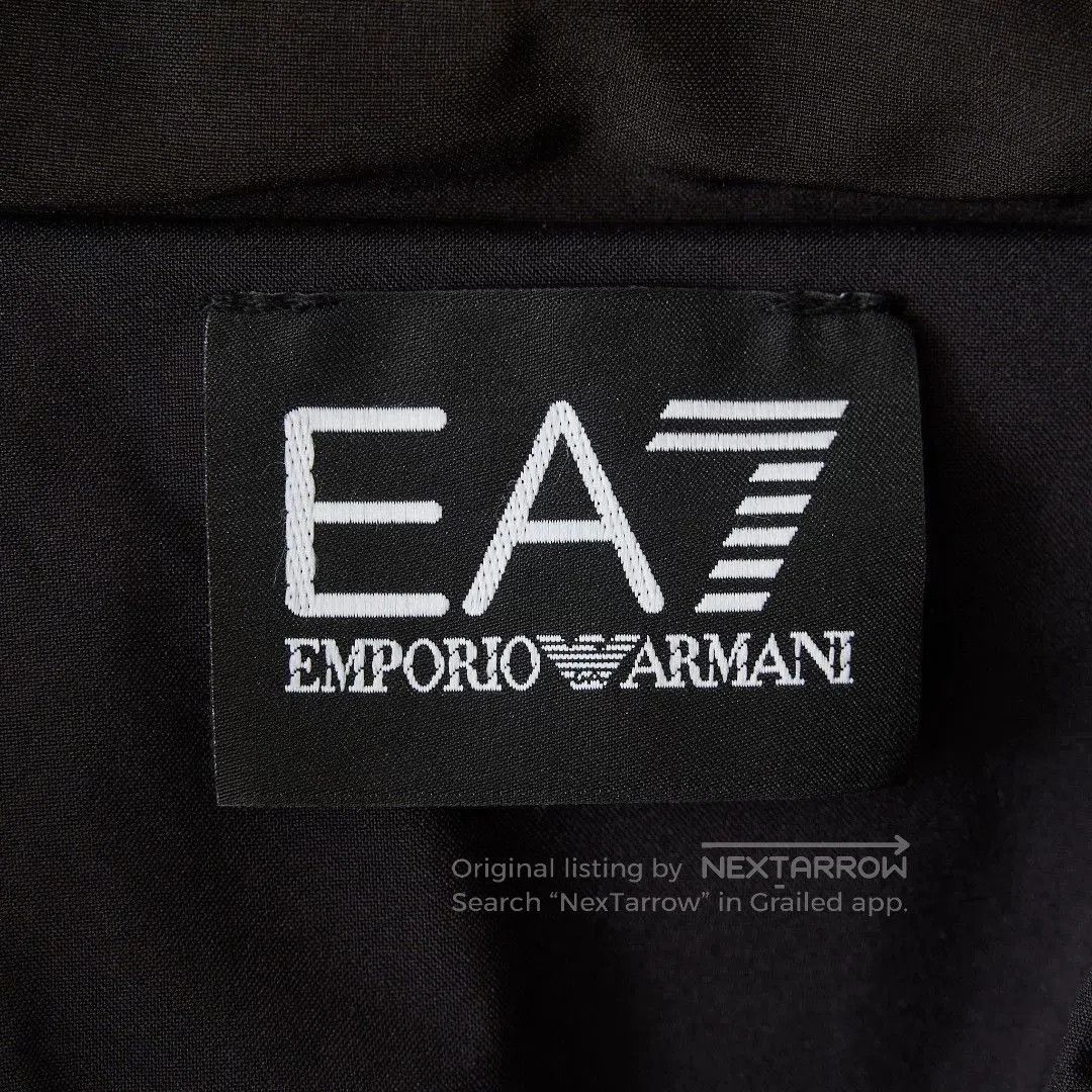 Emporio Armani EA7 Men's Colorblock Hooded Cotton Jacket. Size US M / EU 48-50 / 2 - 6 Thumbnail