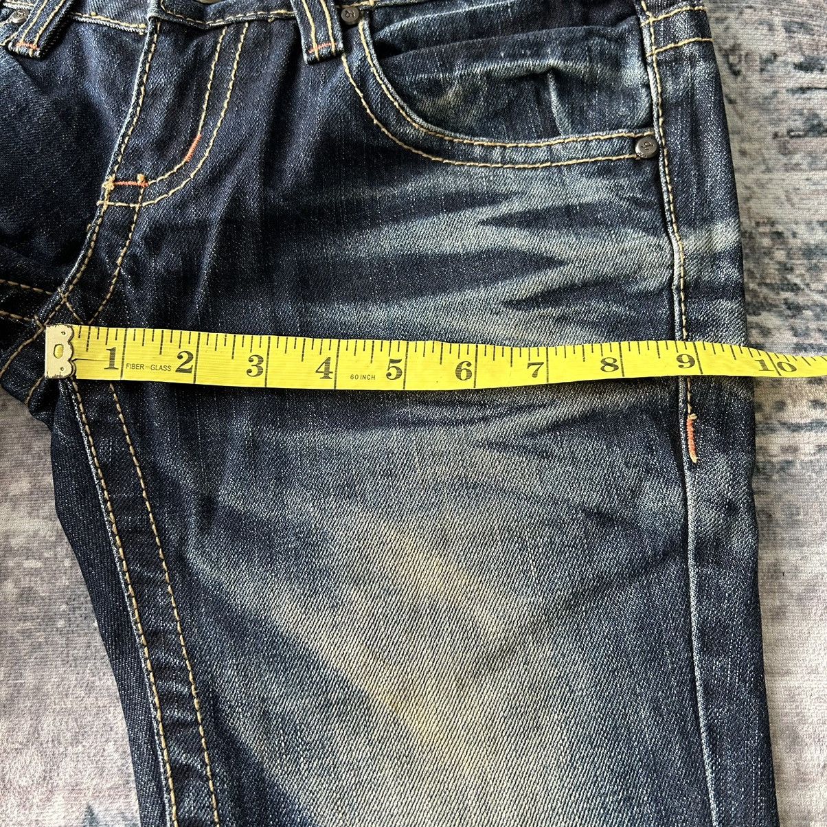 If Six Was Nine Lolita Y2k Design Flared Jeans Size 30" / US 8 / IT 44 - 20 Thumbnail