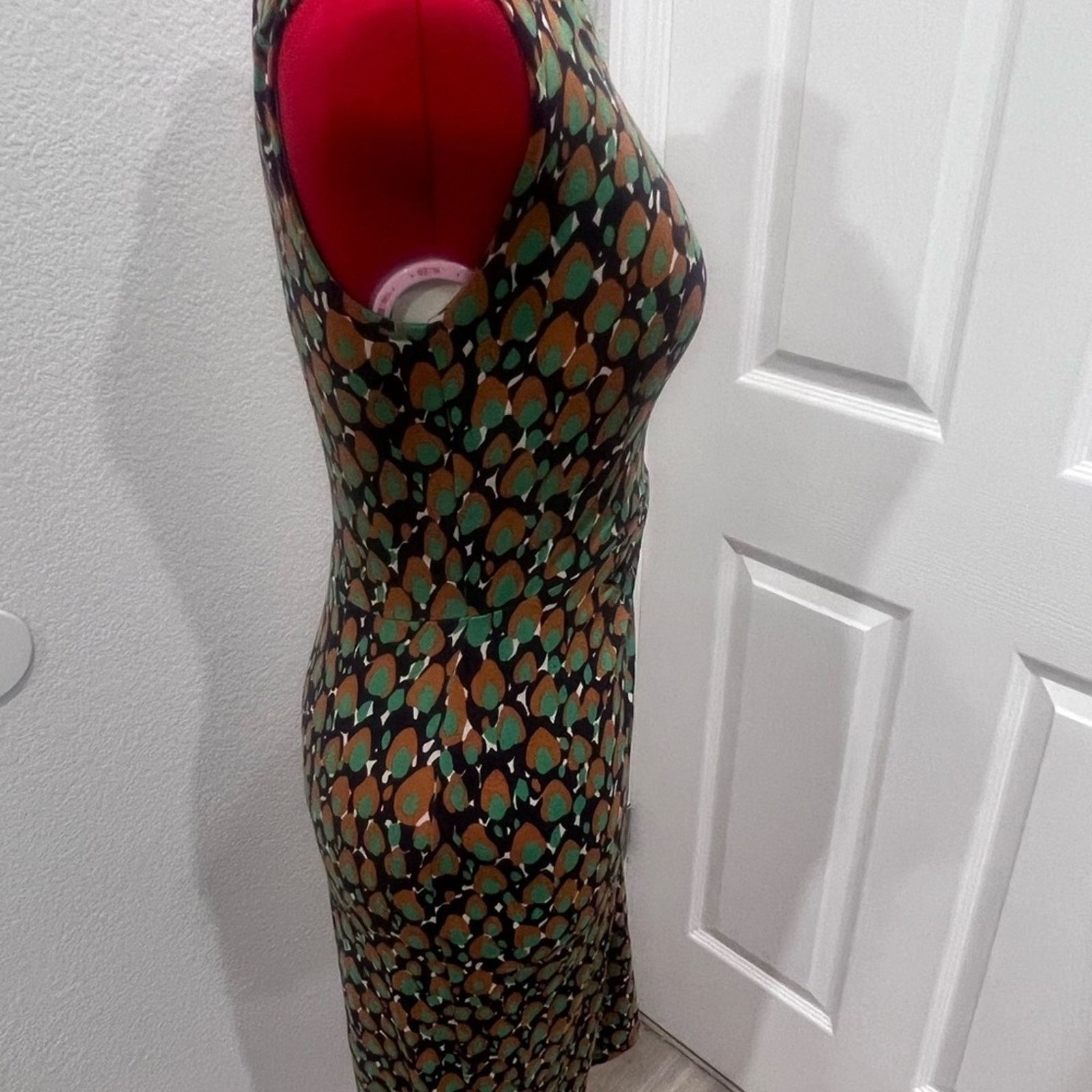 Boden Elegant Boden Multicolor Patterned Dress 2R Size XS / US 0-2 / IT 36-38 - 9 Thumbnail