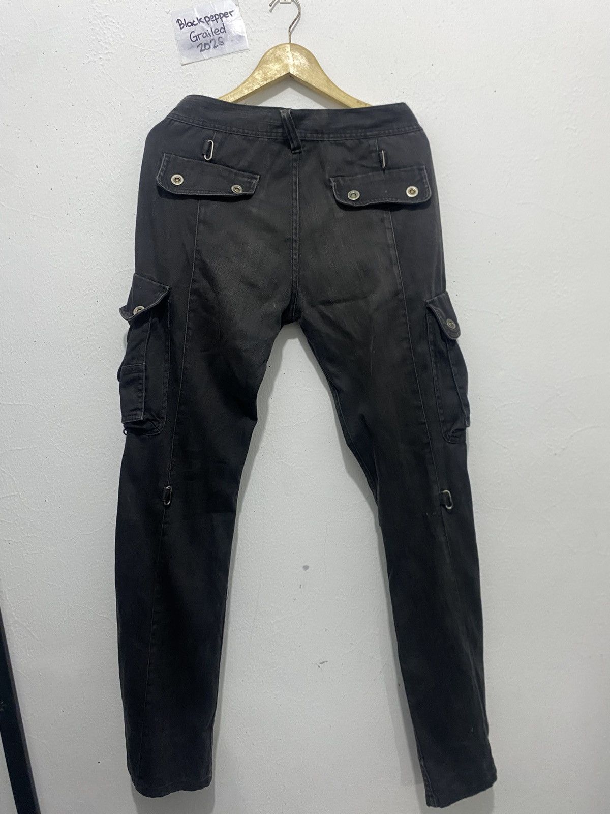 Tornado Mart Tornado Mart Flared Cargo Pants Size US 30 / EU 46 - 5 Thumbnail