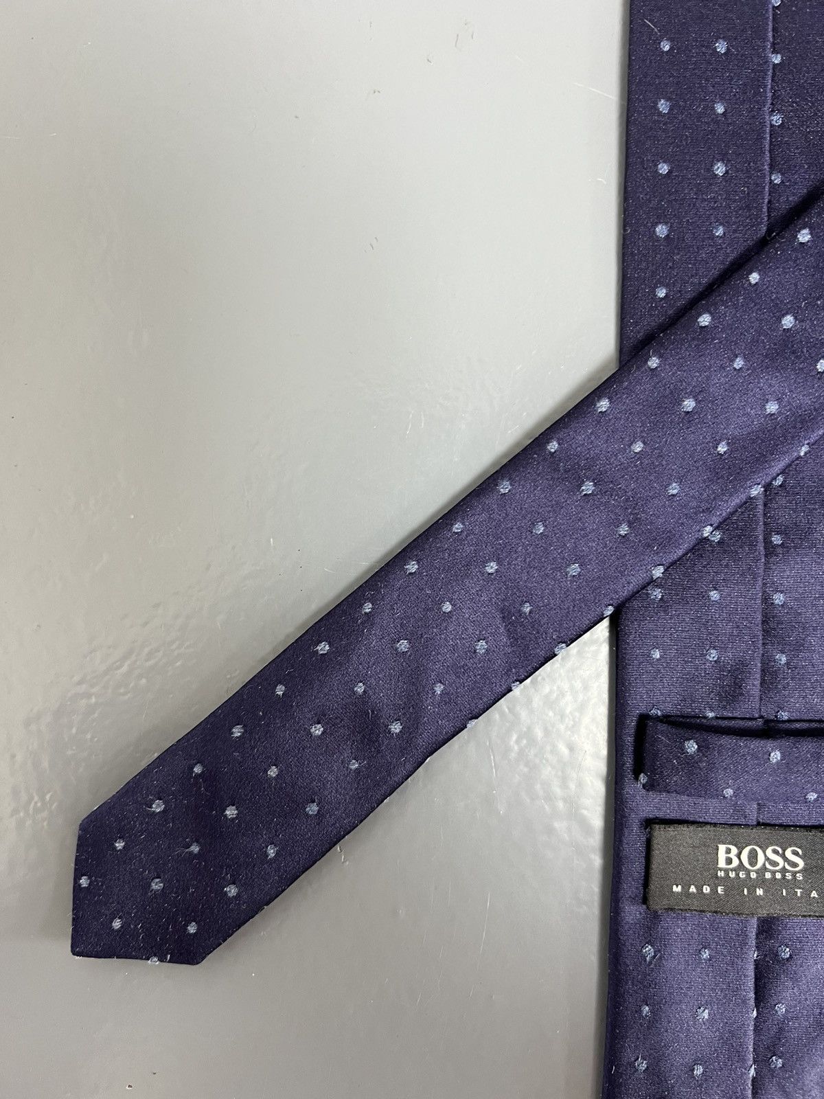 Hugo Boss Hugo Boss 100% Silk Necktie Luxury Designer Striped Italy Size ONE SIZE - 5 Thumbnail