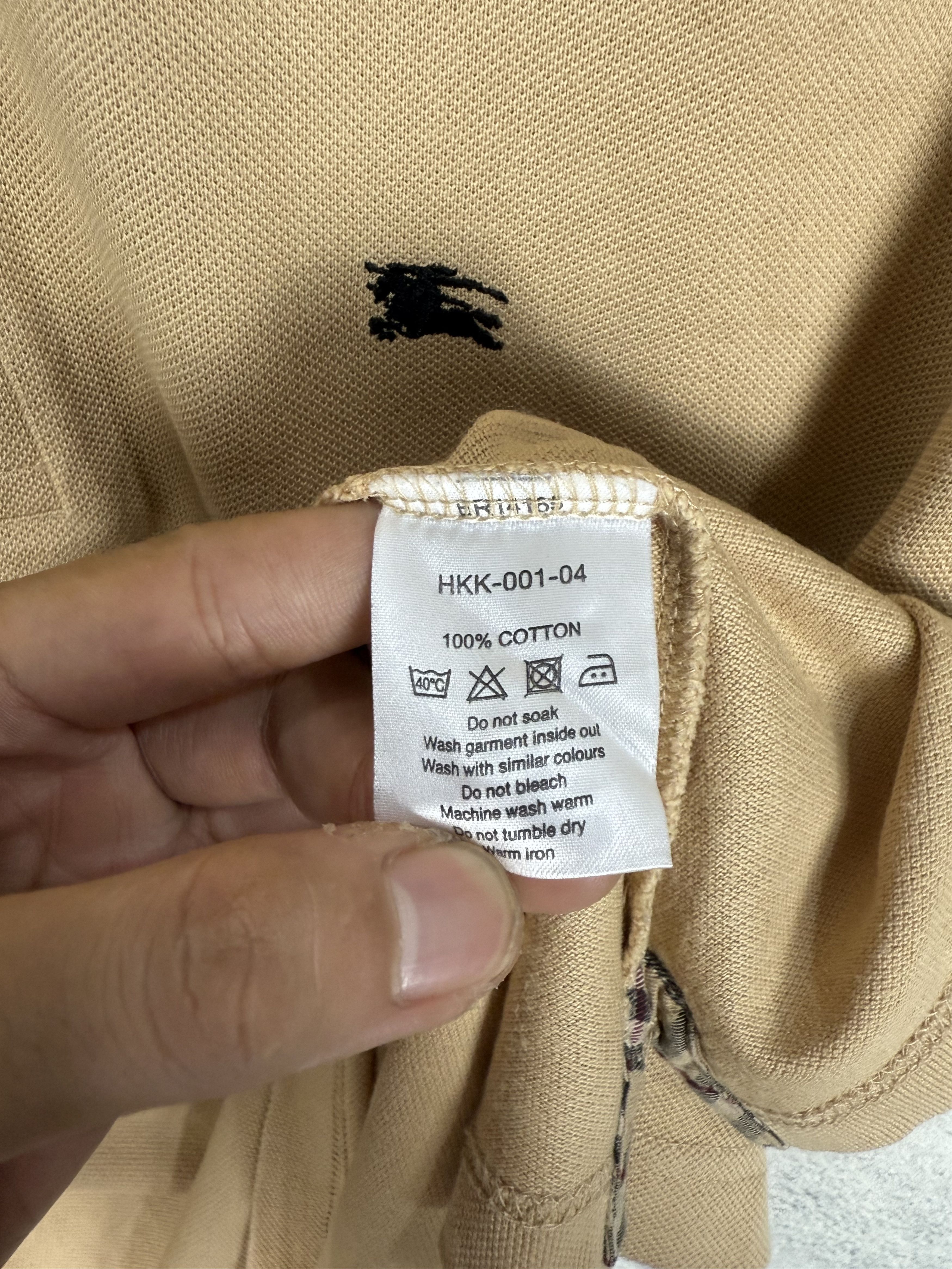 Burberry Vintage Burberry Polo Shirt Size US M / EU 48-50 / 2 - 6 Thumbnail