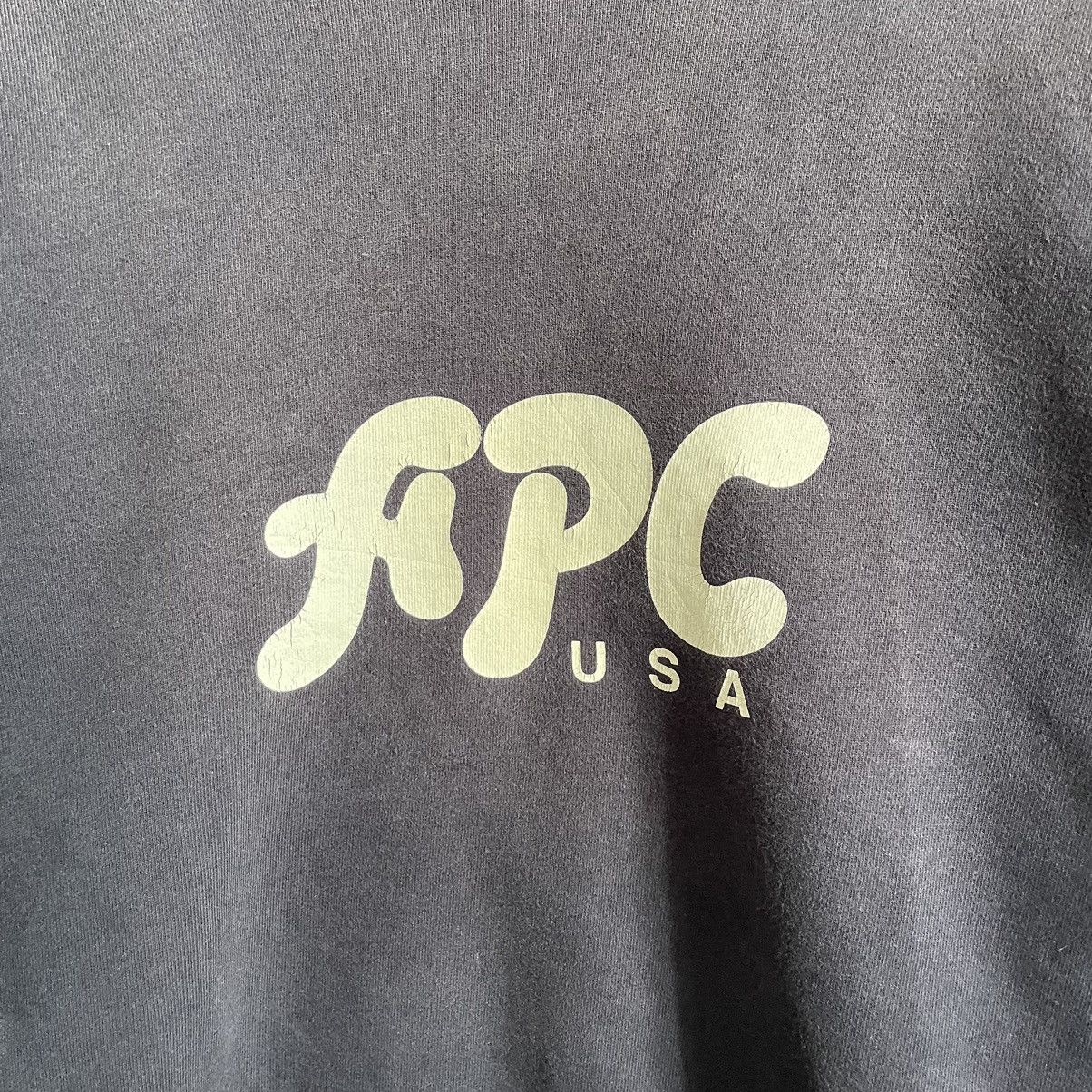 A.P.C. × Vintage Vintage A.P.C Crewneck Sweatshirt Size US XL / EU 56 / 4 - 2 Thumbnail