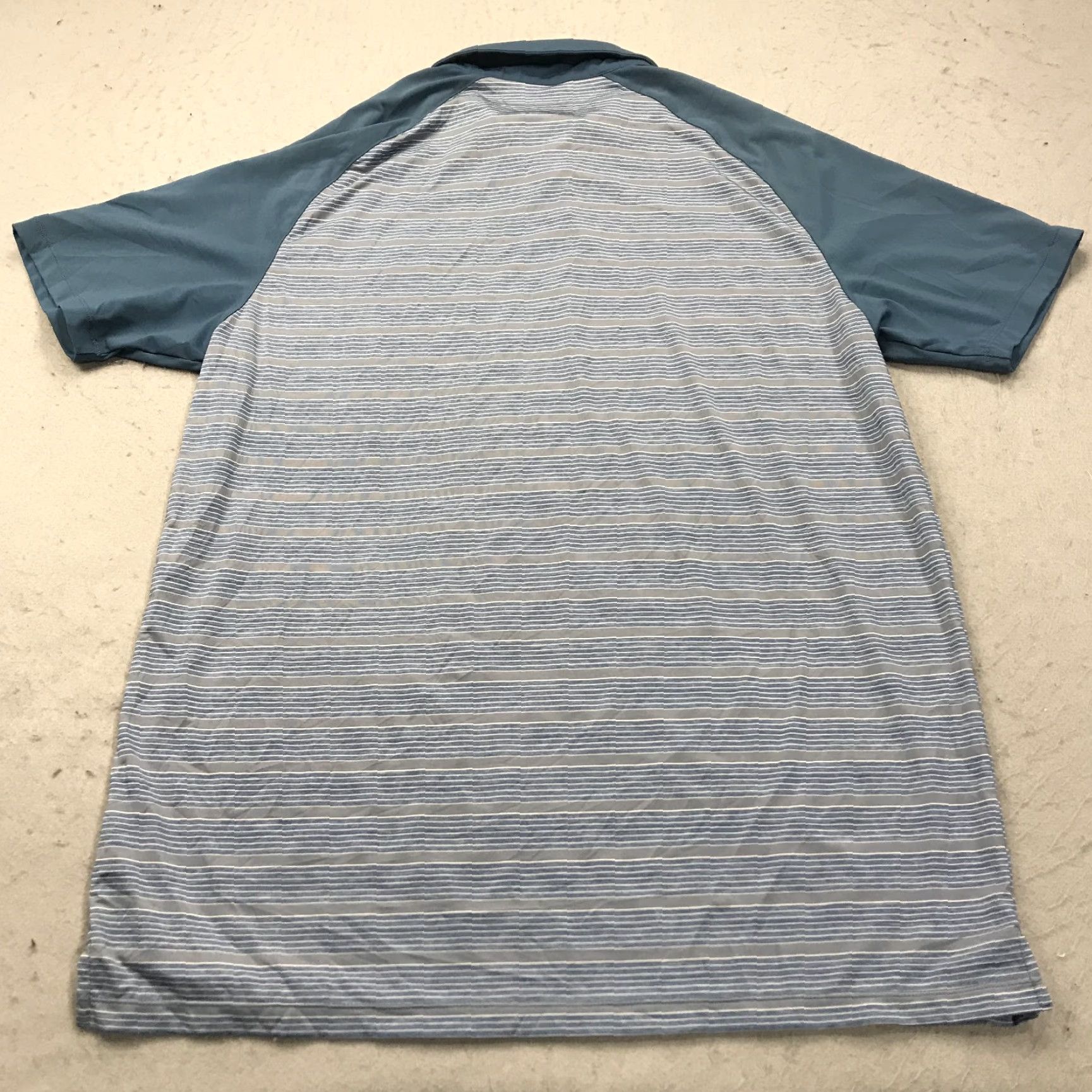 Vintage Levelwear Bay Hill Golf Polo Shirt Mens L Blue Gray Stretch Arnold Palmer Polo Shirt Size US L / EU 52-54 / 3 - 6 Thumbnail