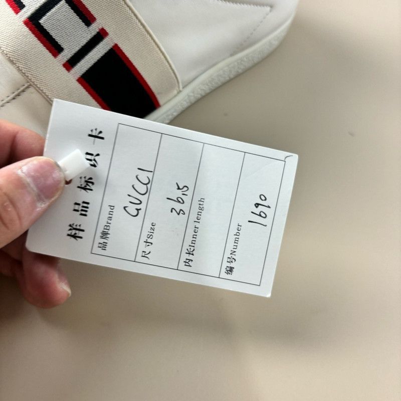 Gucci Gucci Ace Embroidered Fashion Sneakers for Women -2508 Size US 6.5 / IT 36.5 - 8 Thumbnail