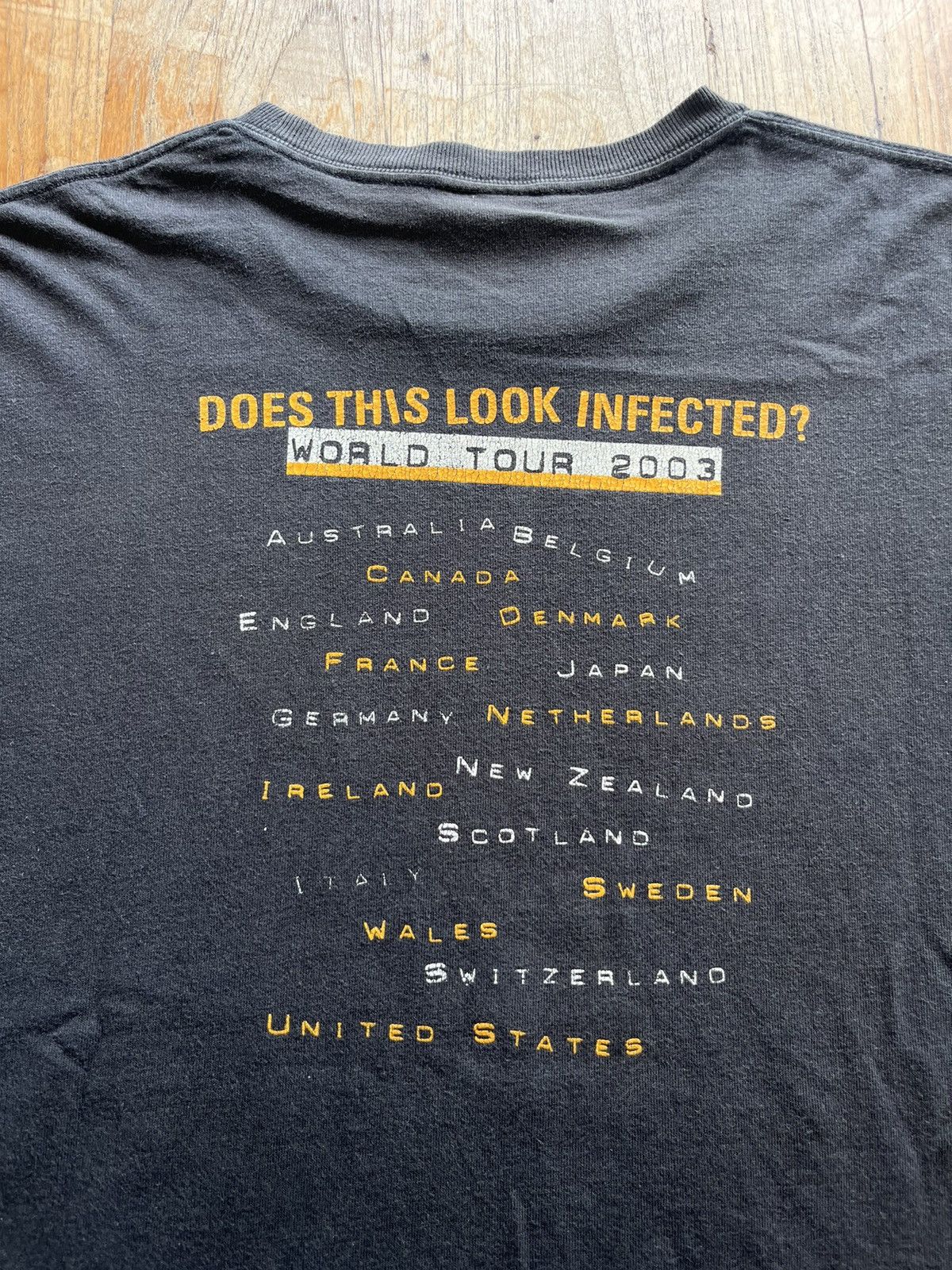 Band Tees × Vintage Vintage SUM 41 Does This Look Infected? 2003’s Tour Tshirt Size US L / EU 52-54 / 3 - 8 Thumbnail