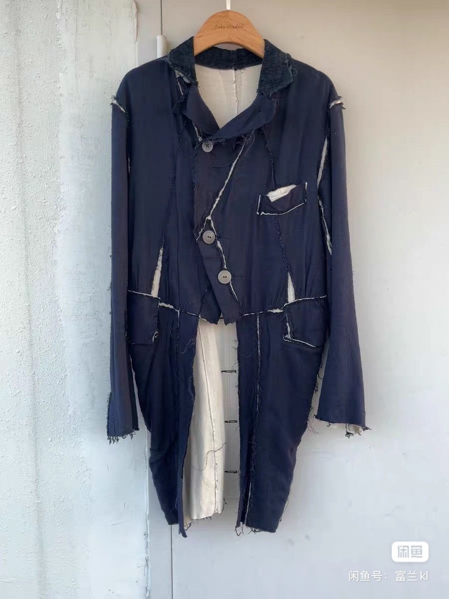 Takahiromiyashita The Soloist. The Soloist by Takahiro Miyashita wool coat jacket Size US S / EU 44-46 / 1 - 1 Thumbnail