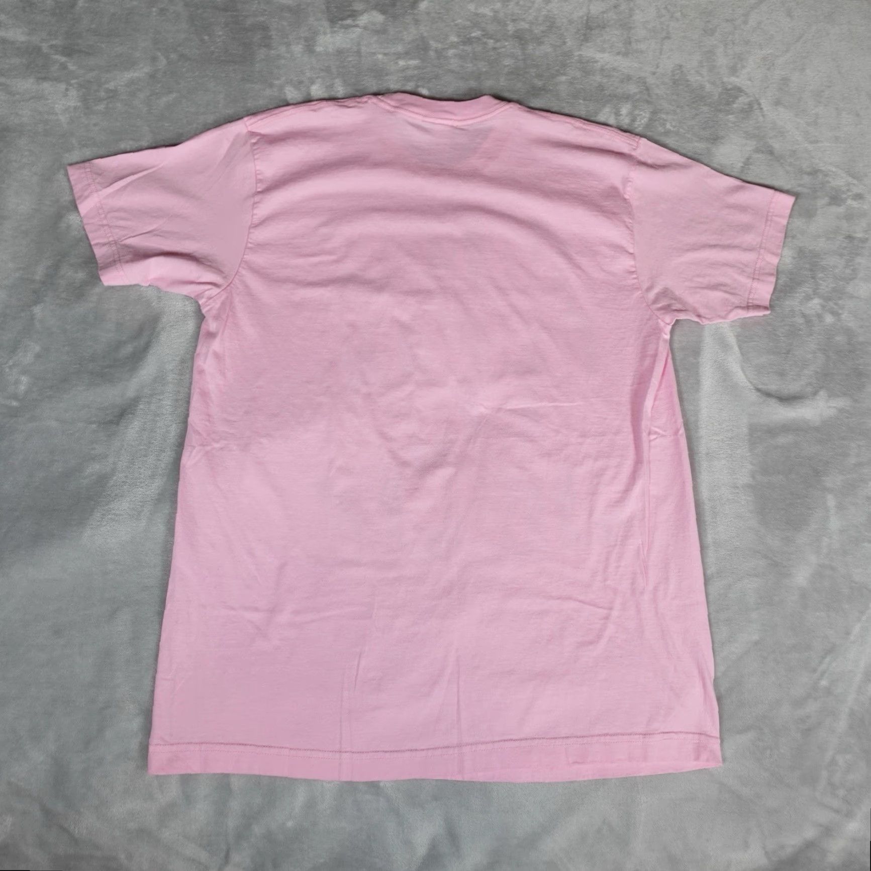 Pinko Milkcrate NYC Men's T-Shirt Large Pink USA Logo Short Sleeve Crew Neck Summer Fall Spring Made in USA Size US L / EU 52-54 / 3 - 5 Thumbnail