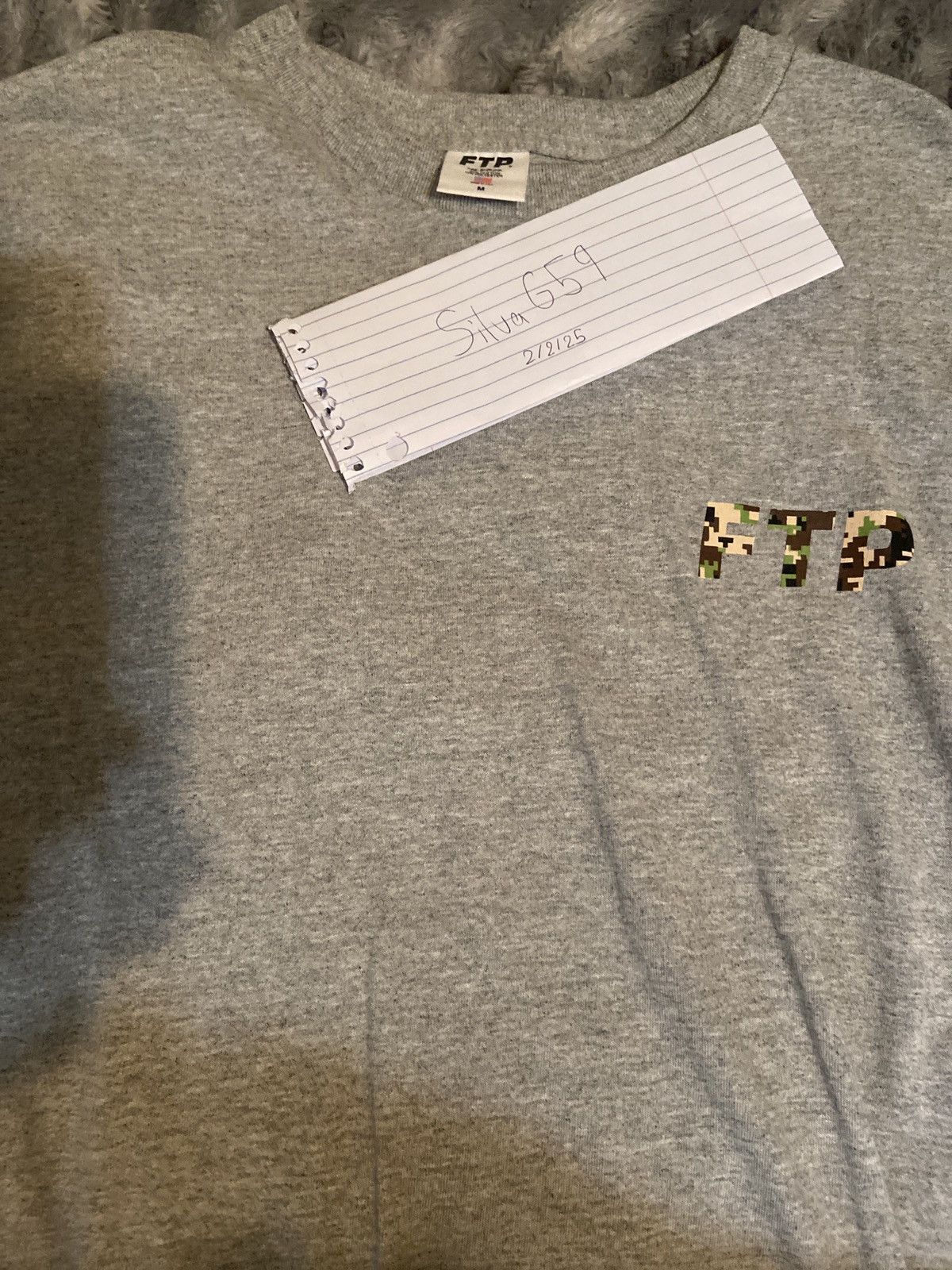 Fuck The Population FTP digital camo logo tee Size US M / EU 48-50 / 2 - 1 Thumbnail