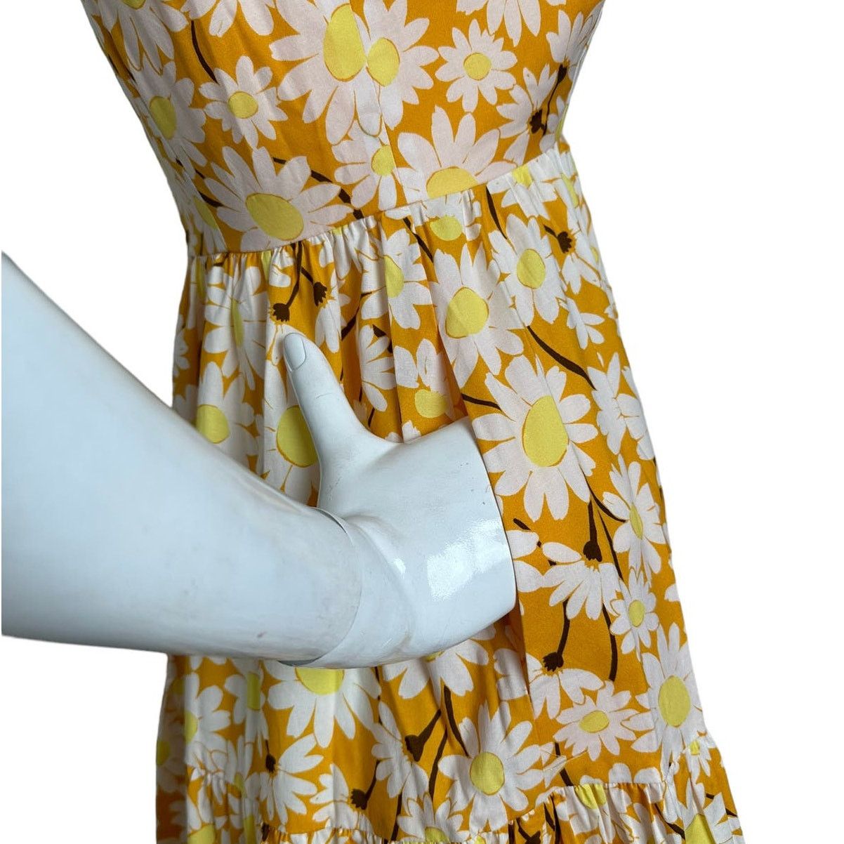 Kate Spade Kate Spade Kate Daisy Poplin Vineyard Midi Dress Size 2 Size XS / US 0-2 / IT 36-38 - 8 Thumbnail