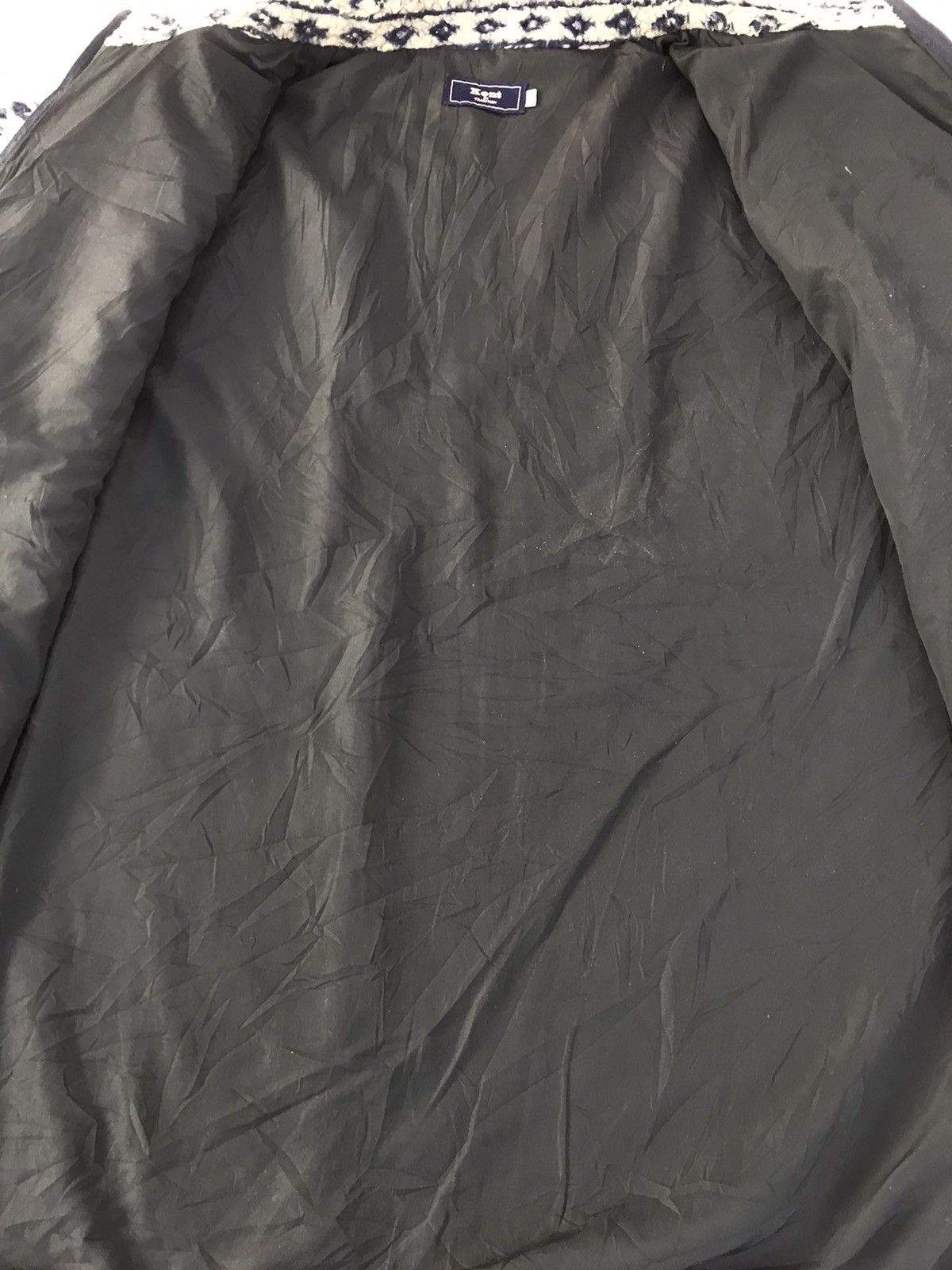 Japanese Brand Vintage Kent In Tradition Fleece Sherpa Zip Up Jacket Size US L / EU 52-54 / 3 - 5 Thumbnail