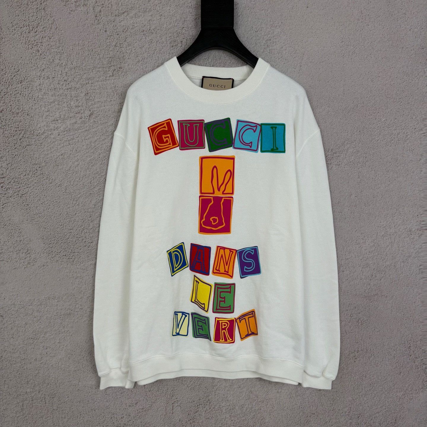 Gucci Gucci Retro White Hoodie s Men Size US S / EU 44-46 / 1 - 1 Thumbnail