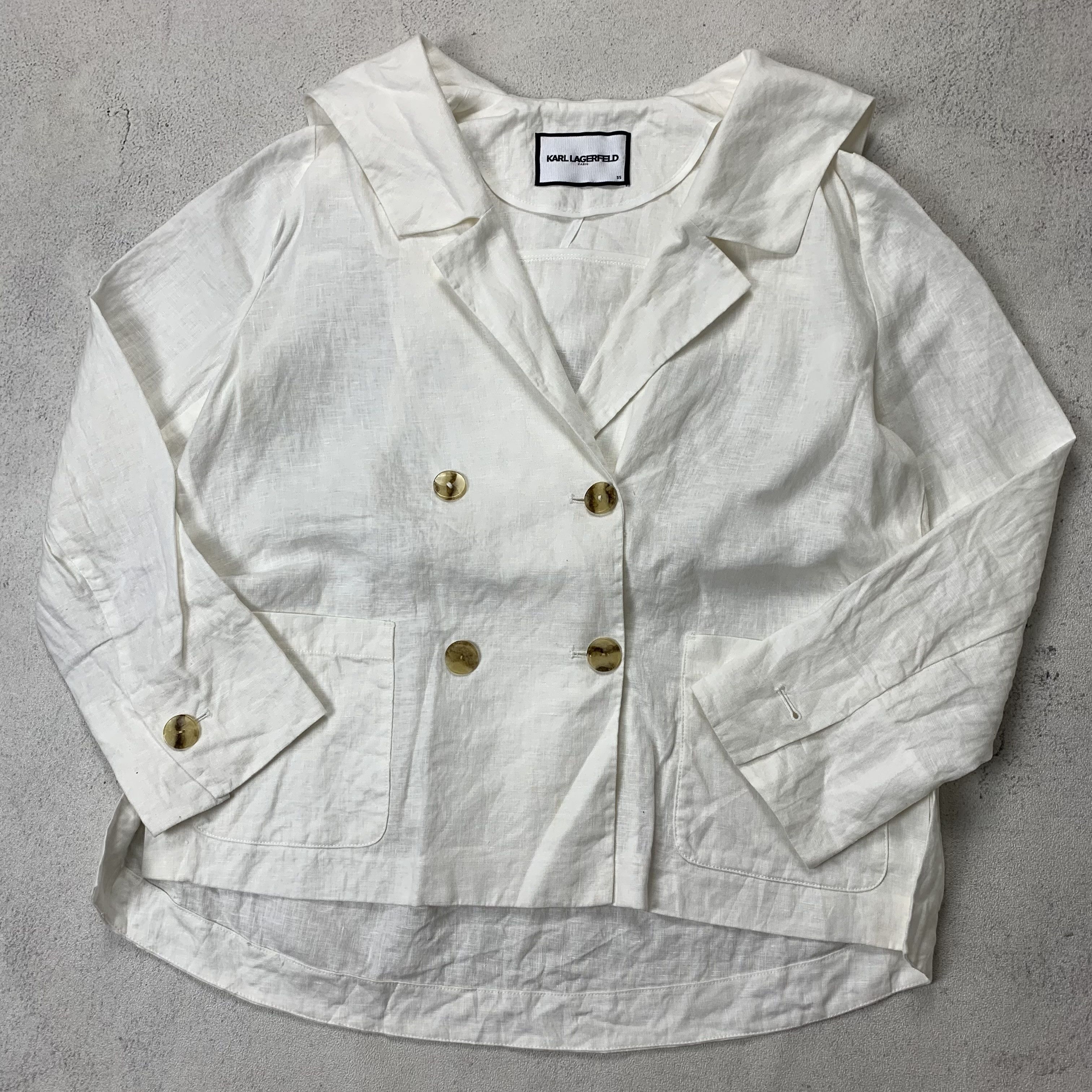 Karl Lagerfeld Karl Lagerfeld Blazer Size S / US 4 / IT 40 - 4 Thumbnail