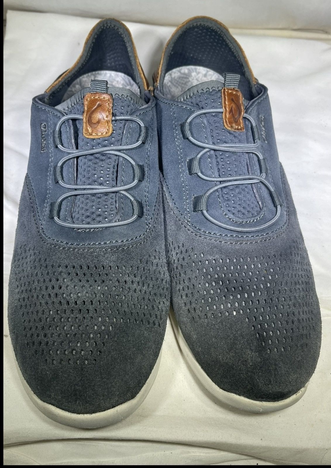 Olukai PreOwned OluKai Alapa Li Keu Blue Sneakers Suede Men's 8 Size US 8 / EU 41 - 2 Thumbnail