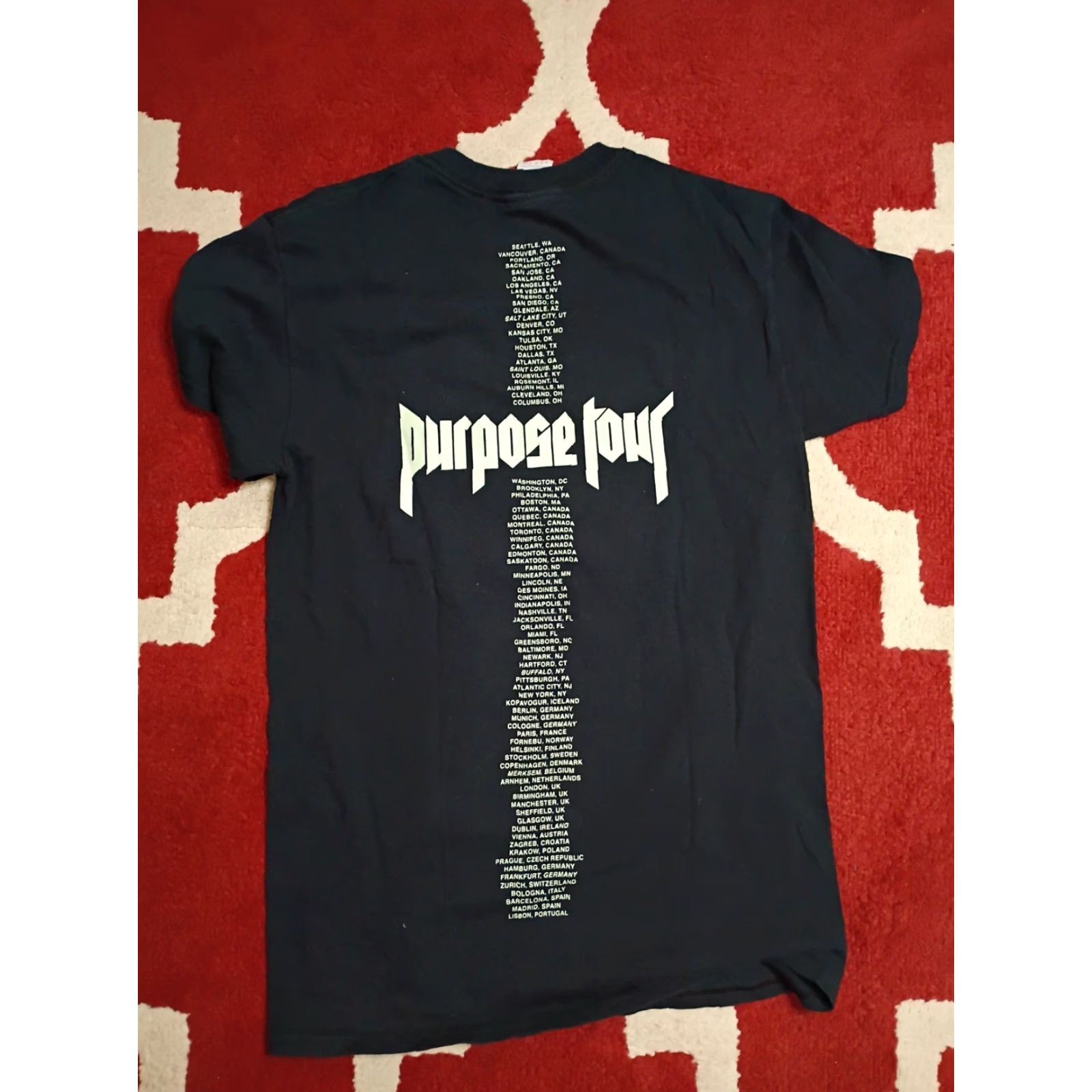 Vintage VINTAGE Justin Bieber Purpose Tour Fan Memorabilia Crop Top T-shirt Lot Shirt Size S / US 4 / IT 40 - 8 Thumbnail