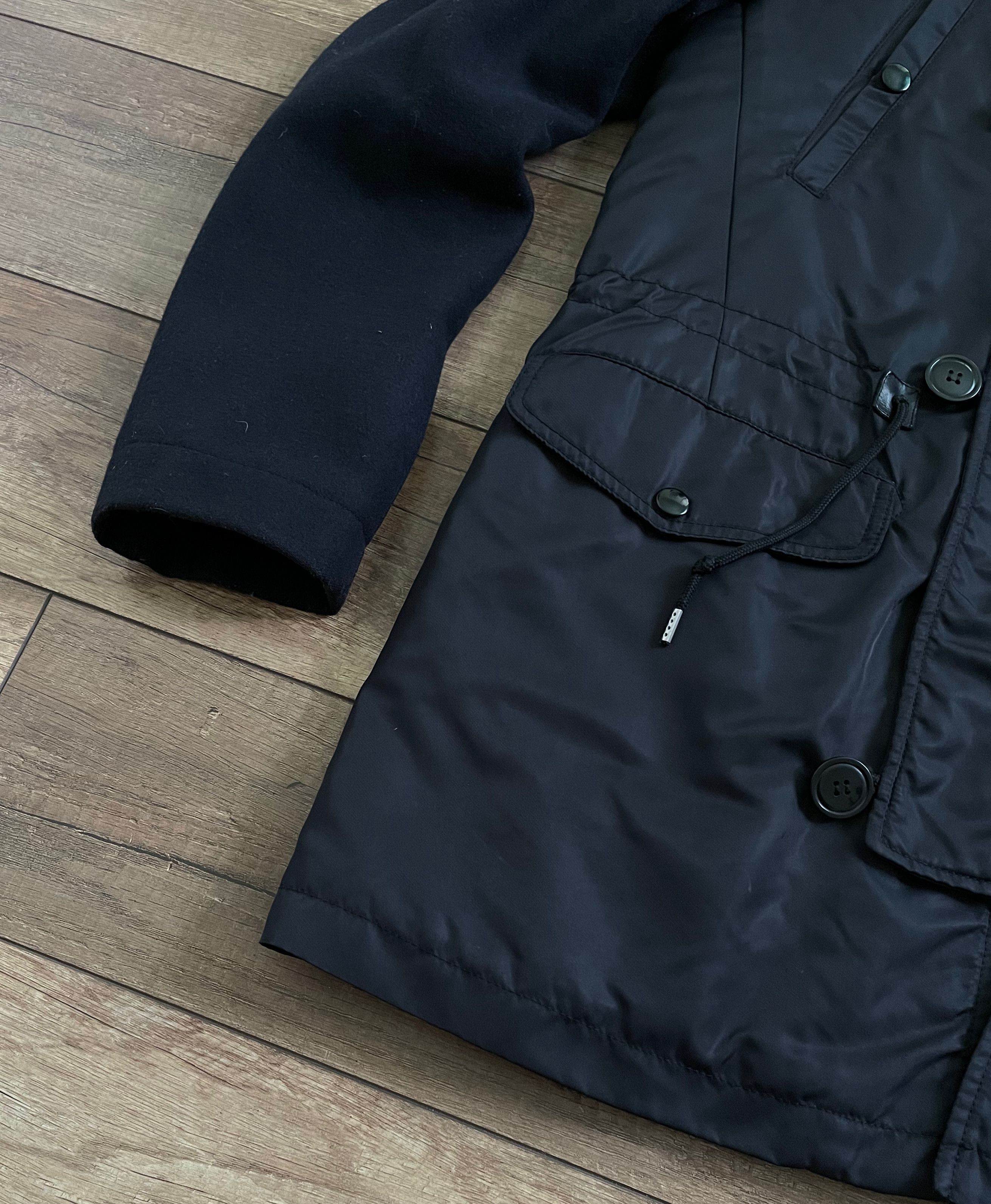 DEPARTMENT5 Department 5 DEPT 5 Hooded Wool Nylon N3B Parka Coat Jacket Size US L / EU 52-54 / 3 - 3 Thumbnail