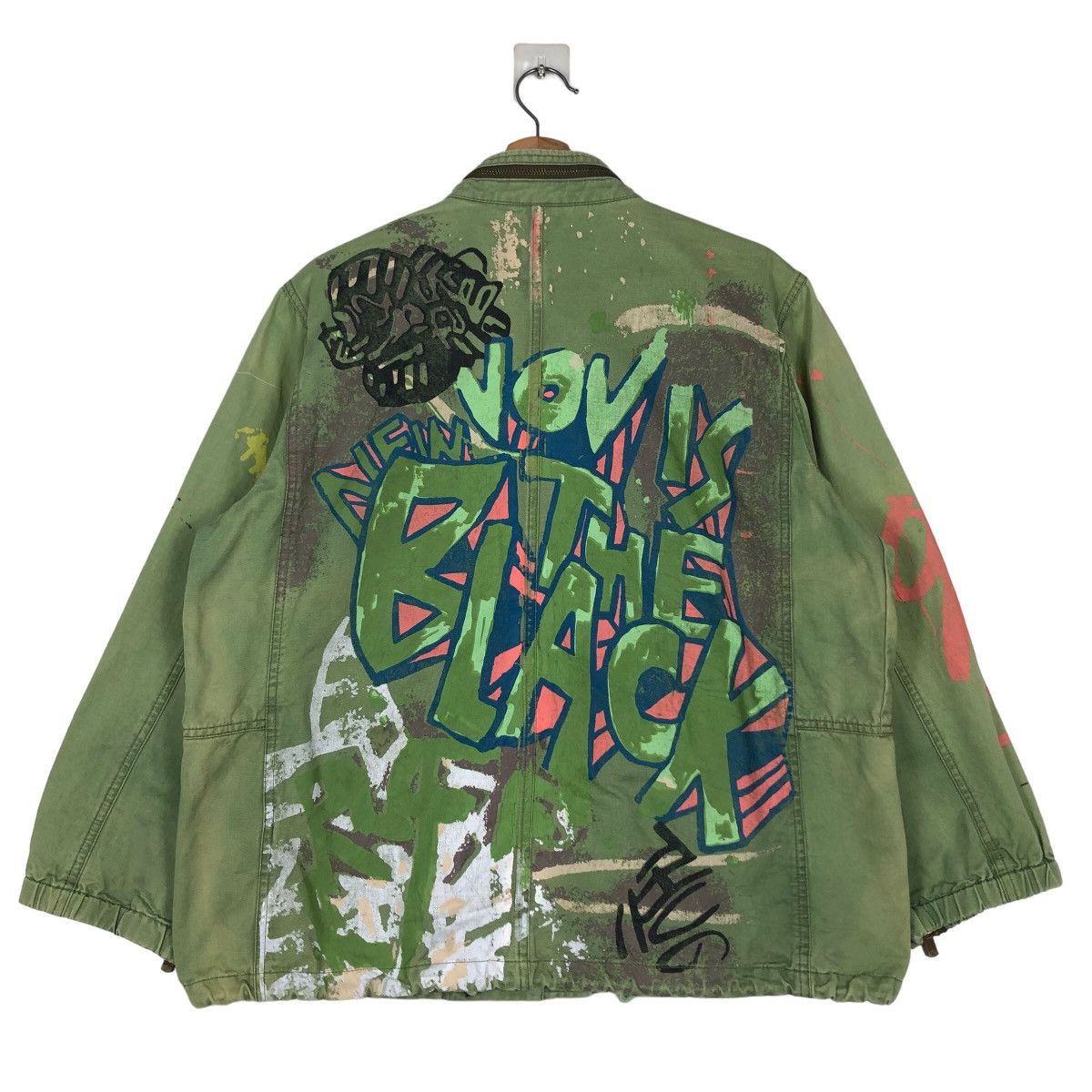 Hysteric Glamour 🔥Very Rare Hunting Multi Pocket Inspector Jacket Big Logo Size US S / EU 44-46 / 1 - 1 Thumbnail