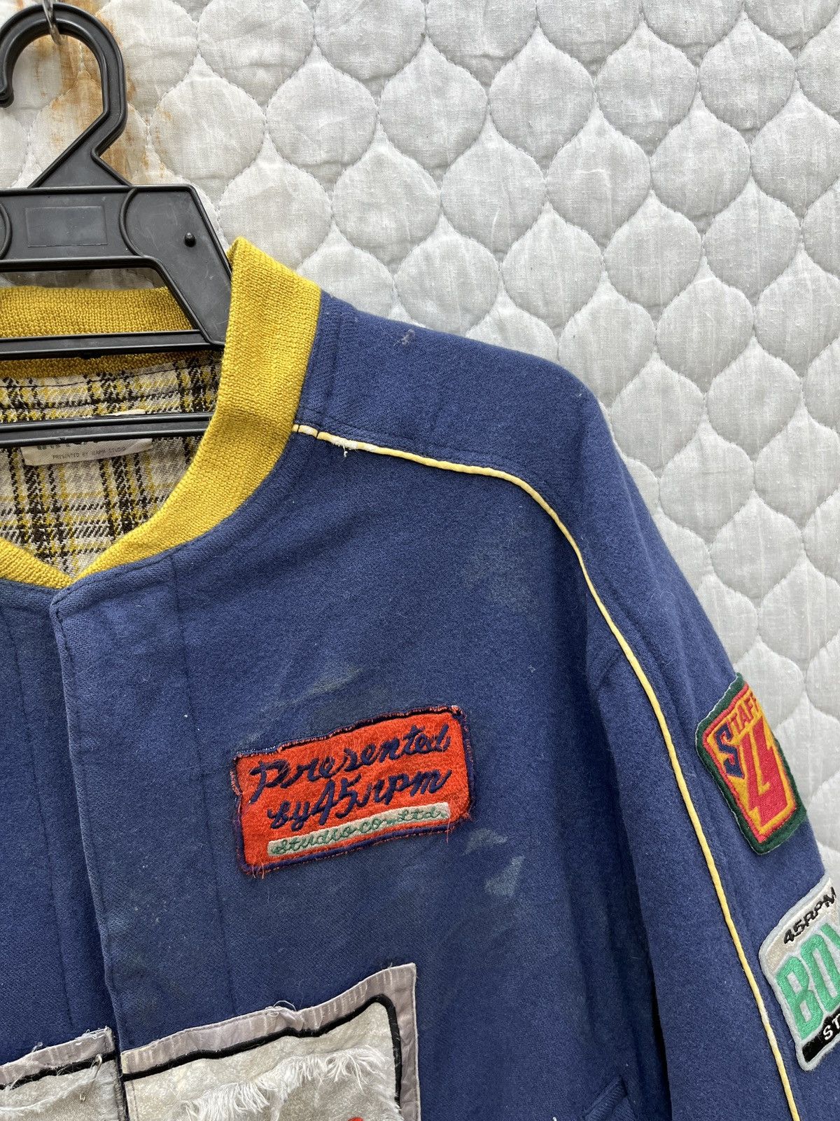 45rpm × Vintage 🔥🔥🔥ARCHIVE VTG 45RPM BOMBER JACKET Size US S / EU 44-46 / 1 - 11 Thumbnail