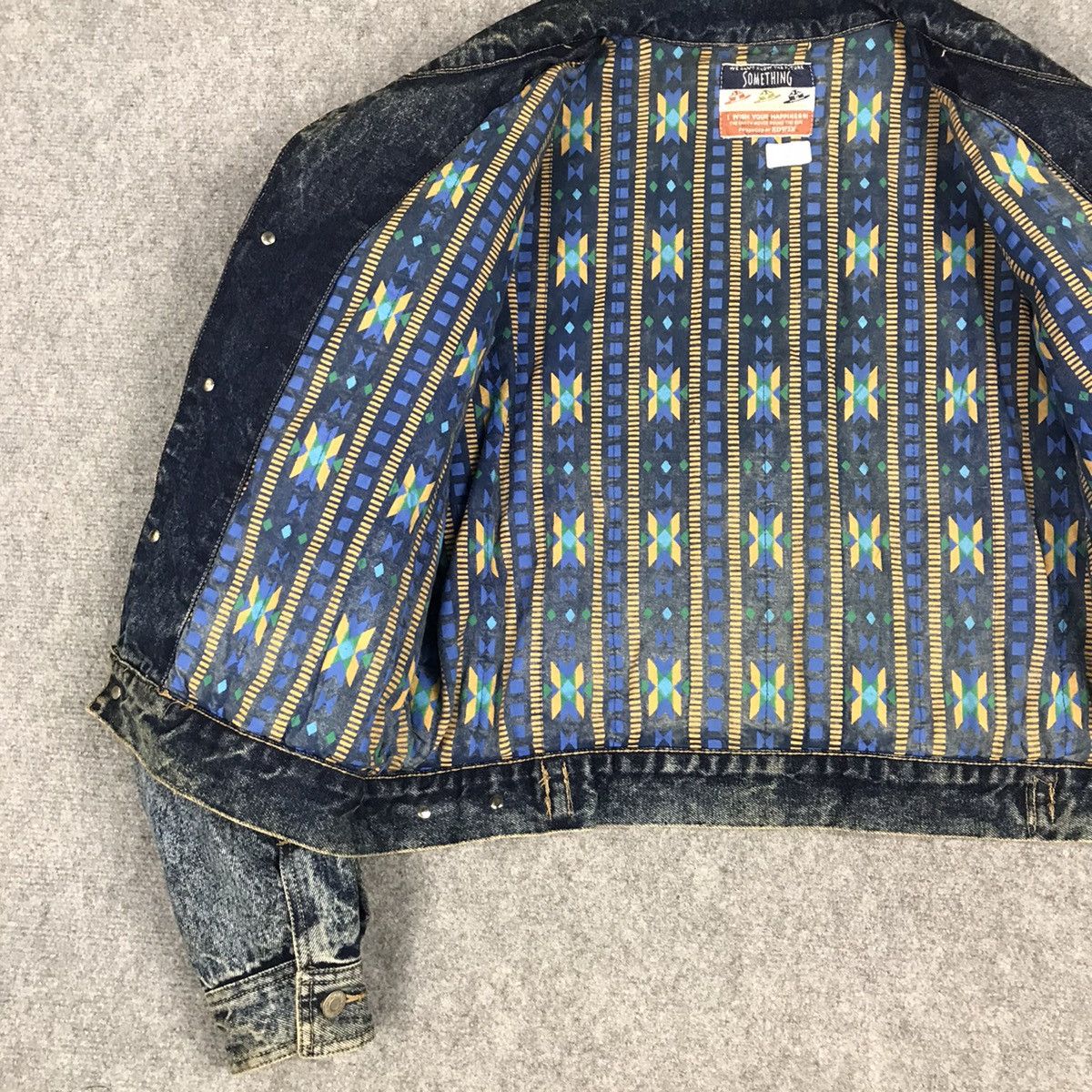 Vintage DENIM BUTTON JACKET EDWIN 1990 JACKET Size US M / EU 48-50 / 2 - 14 Thumbnail