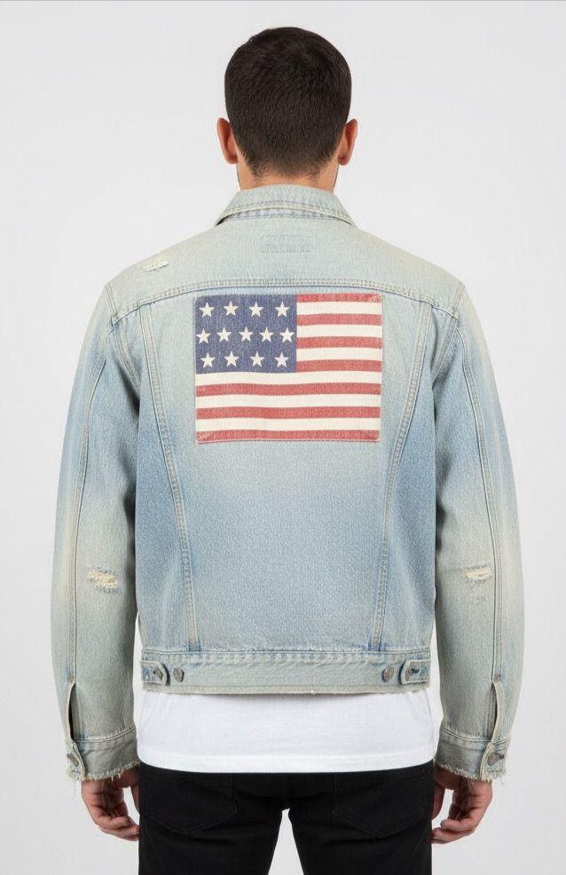 Polo Ralph Lauren Vintage 90s Polo Ralph Lauren Denim Jacket Size US L / EU 52-54 / 3 - 1 Thumbnail
