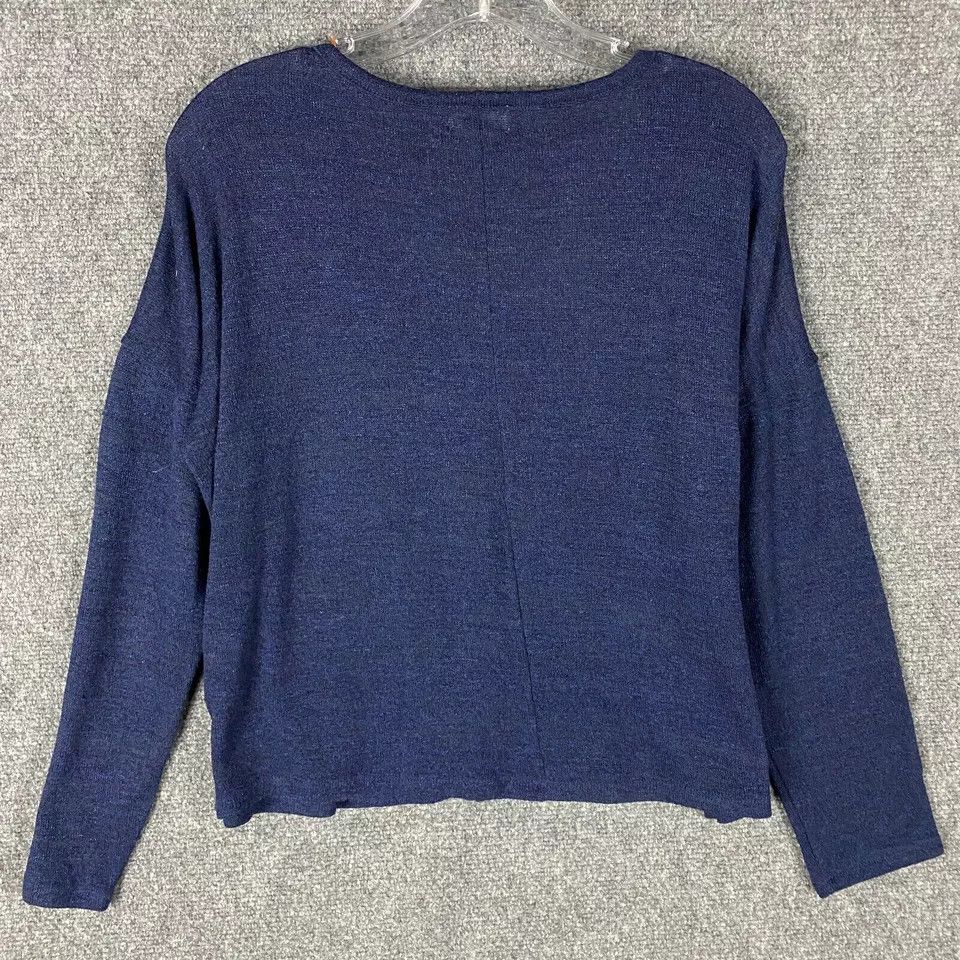 Old Navy Old Navy Blouse Women's Long Sleeve Navy Blue Adults M Size M / US 6-8 / IT 42-44 - 6 Thumbnail