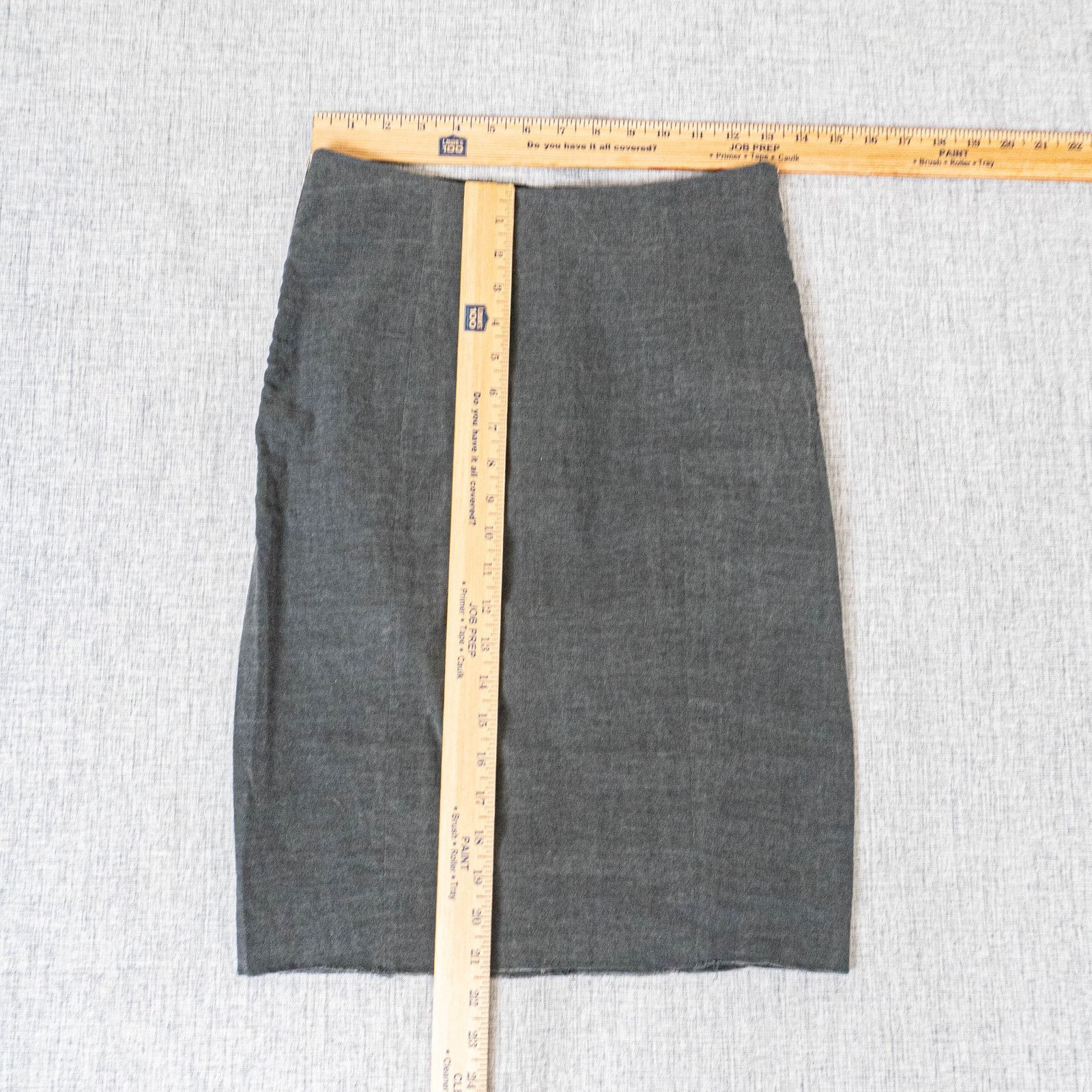 Acne Studios Acne Studios Linen Blend Ginger Twill skirt in gray size 36 Size 25" / US 0 / IT 36 - 6 Thumbnail