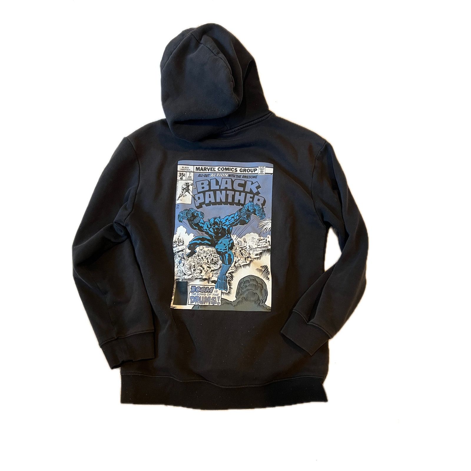 H&M H&M Marvel Studios Black Panther Pullover Hoodie Mens S Size US S / EU 44-46 / 1 - 2 Thumbnail